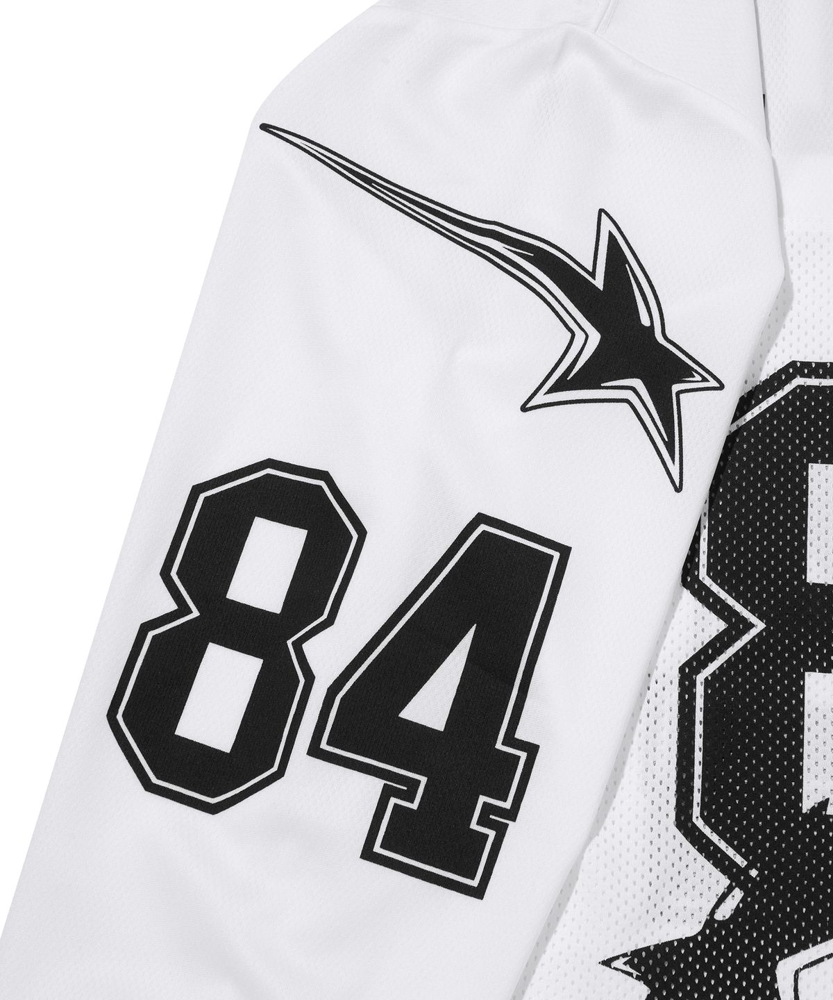 스웨이드(SUADE) 84 STAR RACING LONG SLEEVE [WHITE]