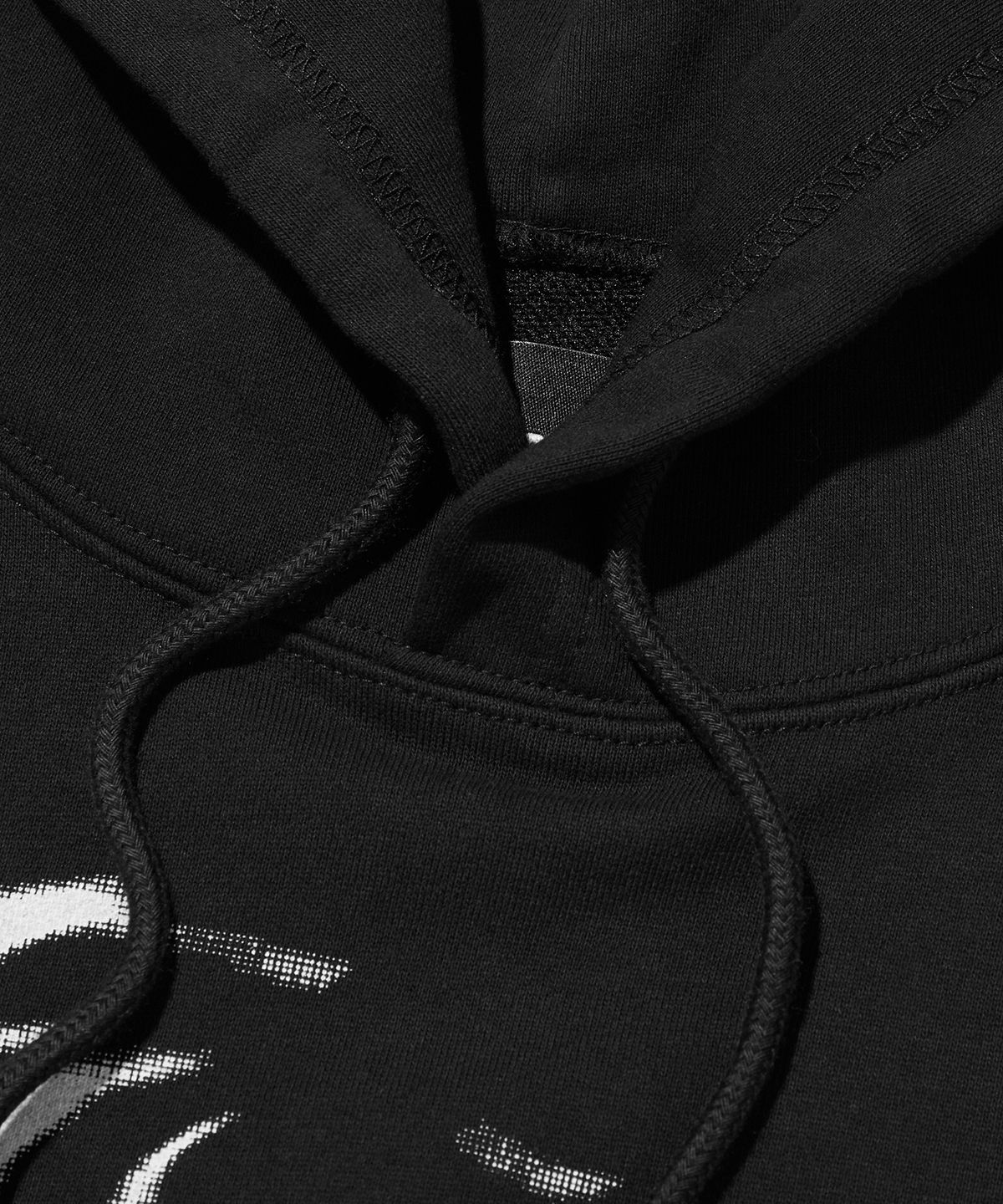 스웨이드(SUADE) FLAME SKULL HOODIE [BLACK]