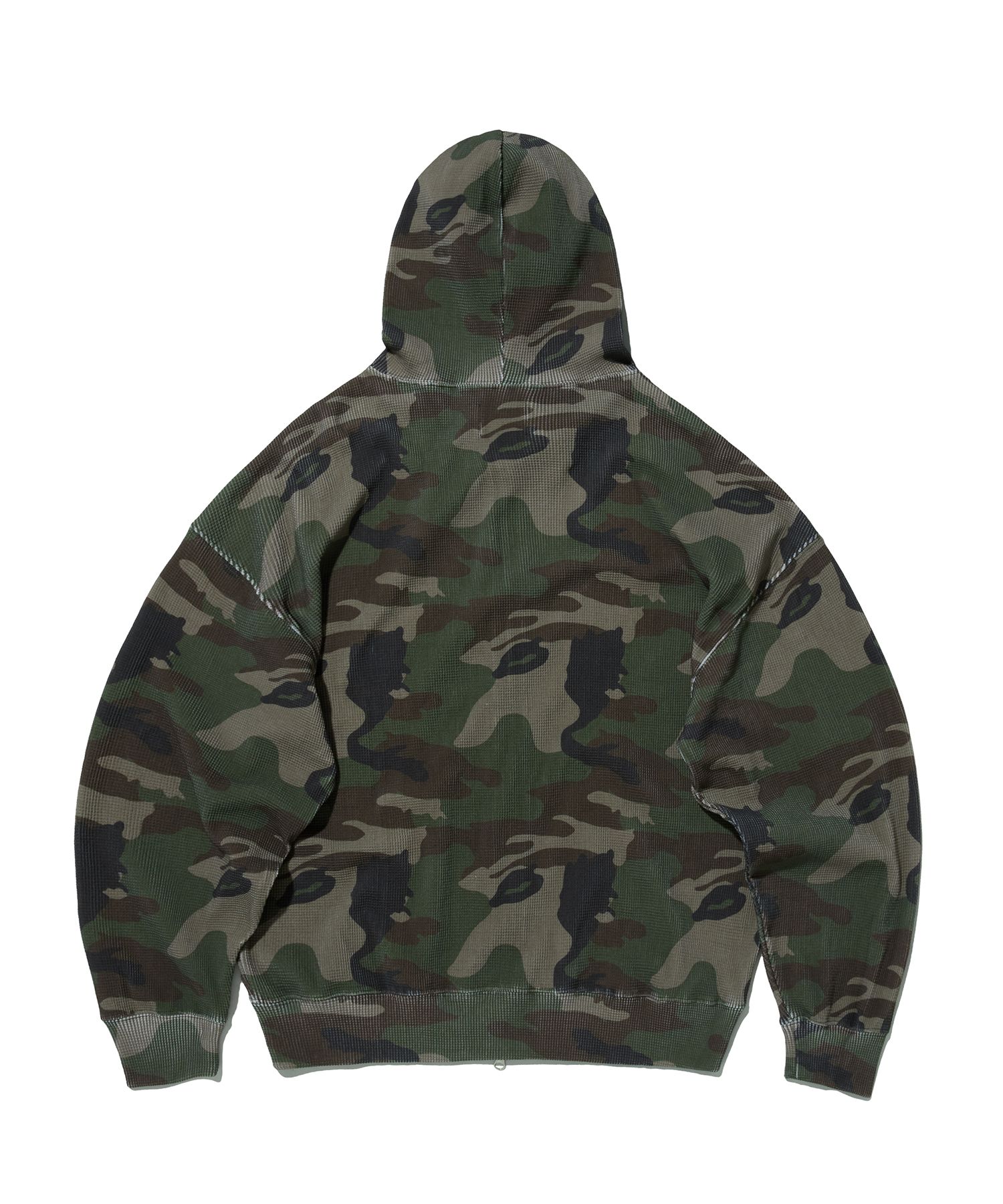 SOL soonerorlater / CAMO ZIPUP HOODIE / CAMO |