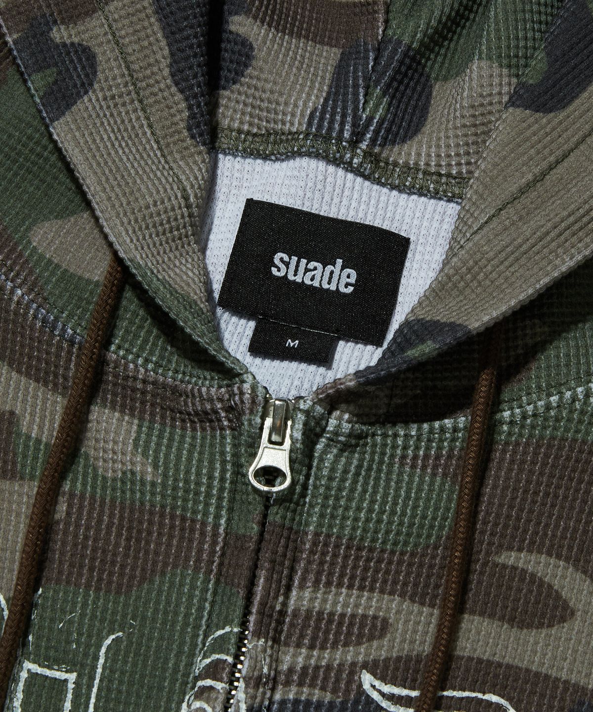 스웨이드(SUADE) THERMAL CAMO HOOD ZIP UP [CAMO]