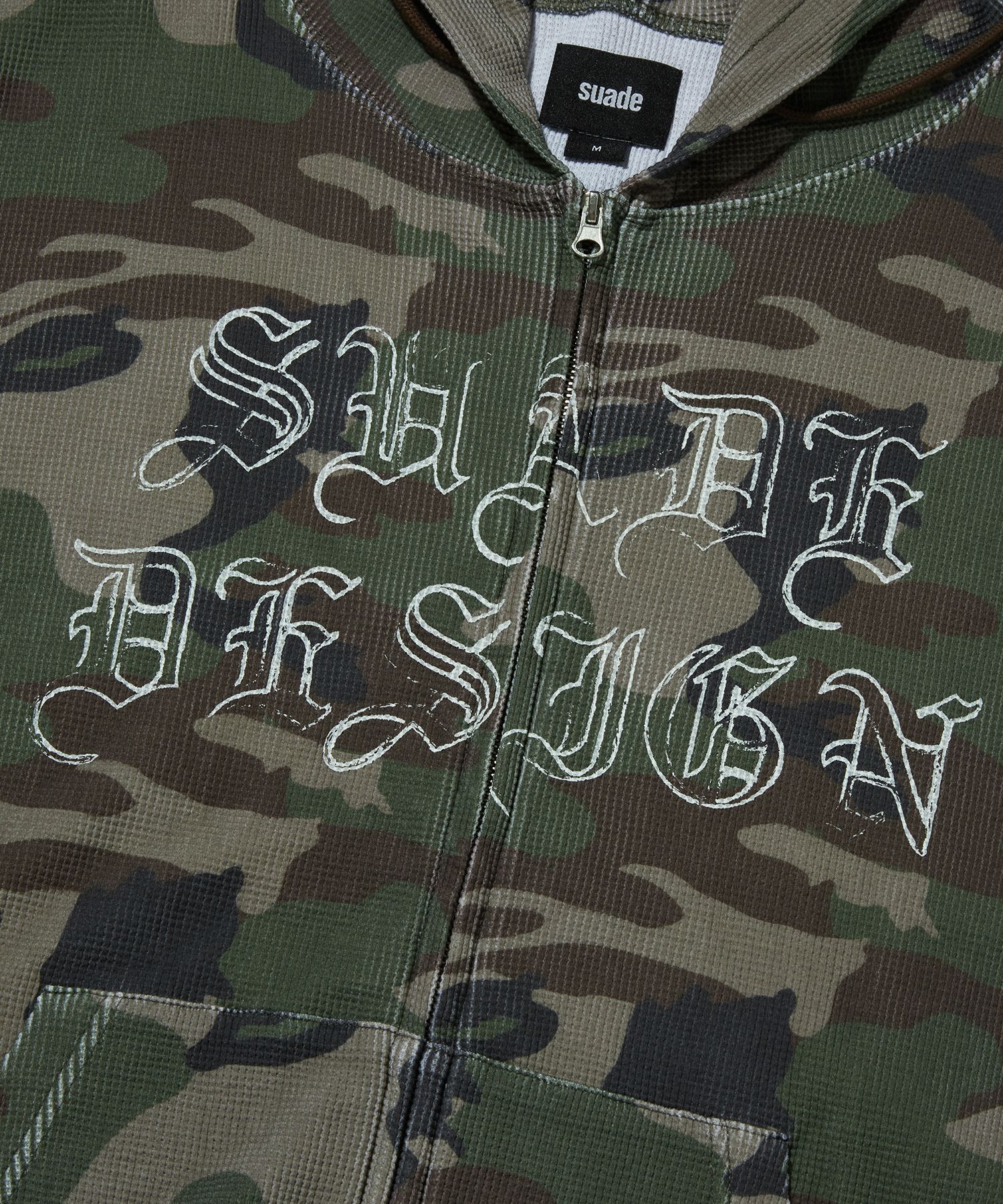 MUSINSA | SUADE THERMAL CAMO HOOD ZIP UP [CAMO]