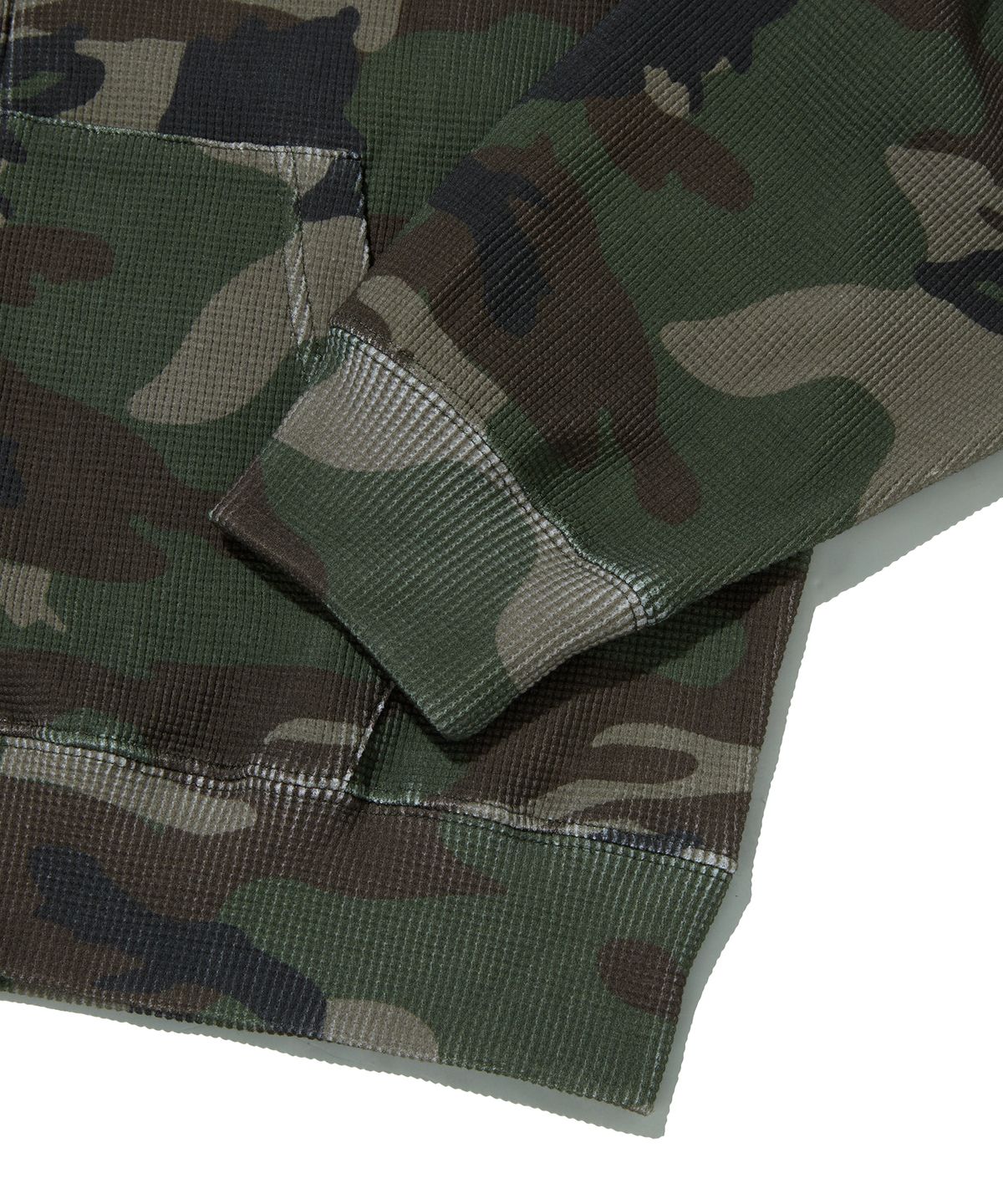 스웨이드(SUADE) THERMAL CAMO HOOD ZIP UP [CAMO]