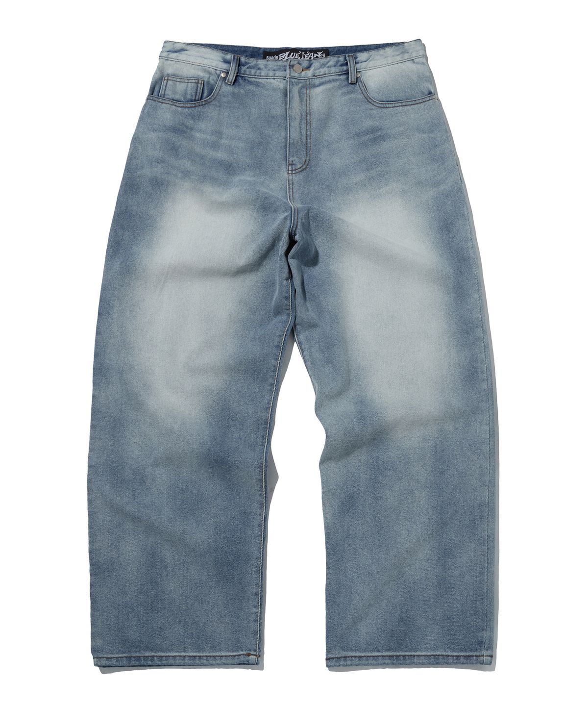 스웨이드(SUADE) BRUSH WASHED DENIM [LIGHT BLUE]