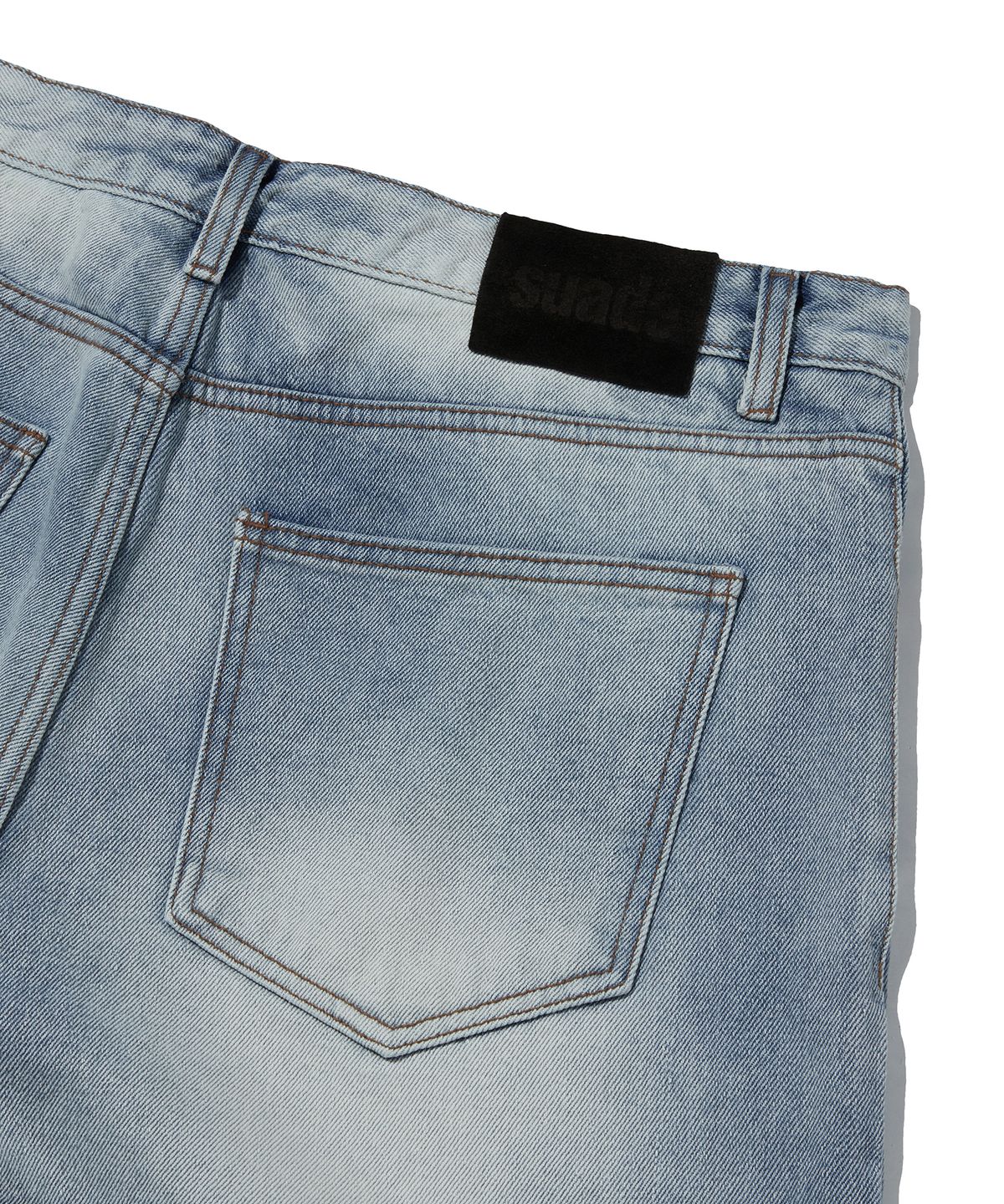 스웨이드(SUADE) BRUSH WASHED DENIM [LIGHT BLUE]