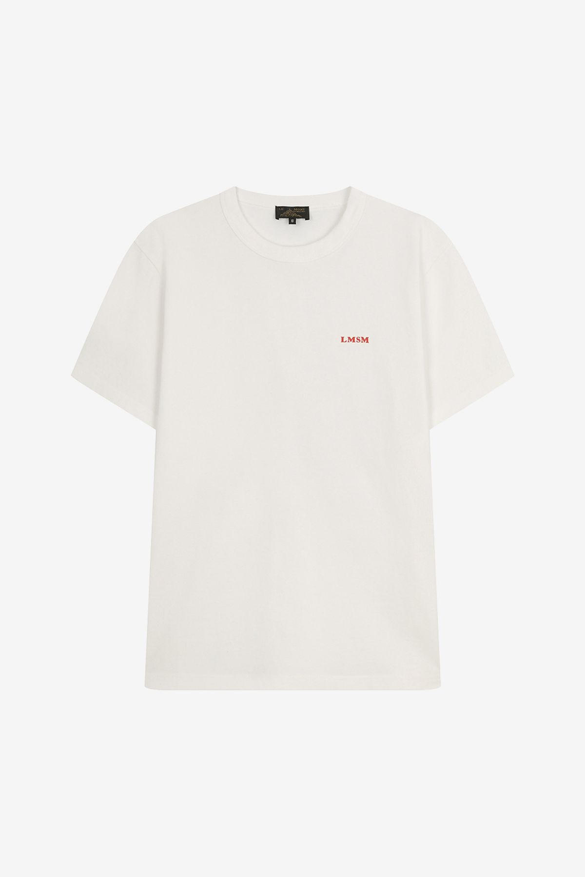 르몽생미셸(LE MONT ST MICHEL) Basic Small Logo T-shirt_White