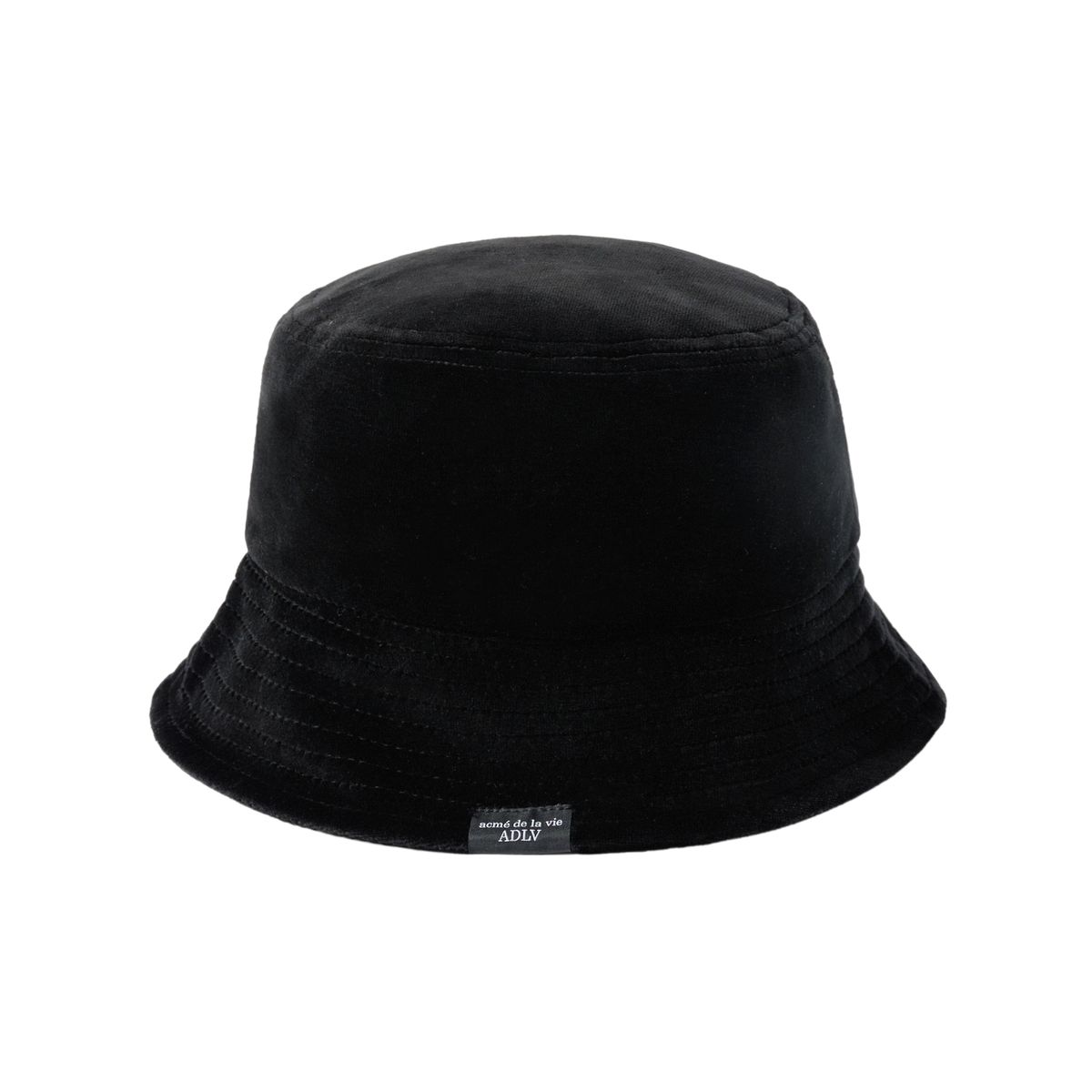 아크메드라비(ACME DE LA VIE) BASIC LOGO VELOUR BUCKET HAT (2COLOR)