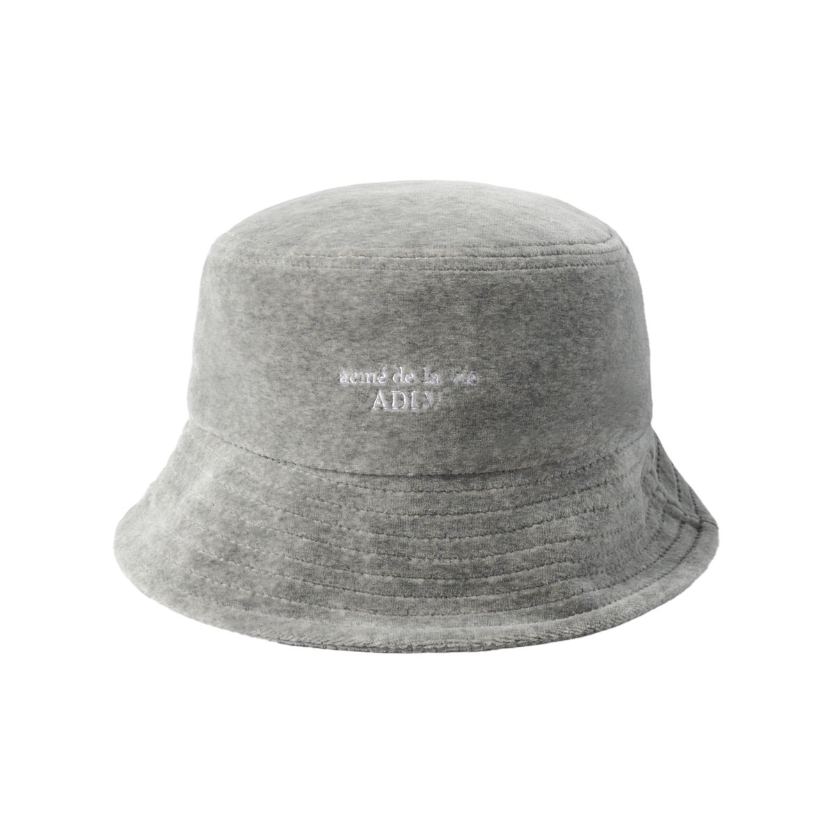 아크메드라비(ACME DE LA VIE) BASIC LOGO VELOUR BUCKET HAT (2COLOR)