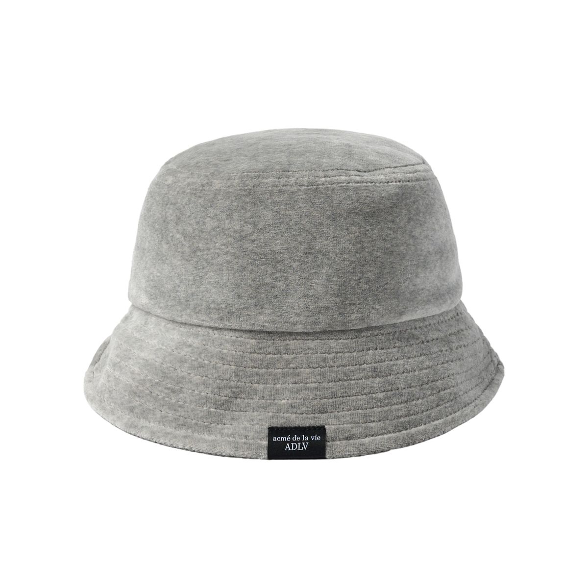 아크메드라비(ACME DE LA VIE) BASIC LOGO VELOUR BUCKET HAT (2COLOR)