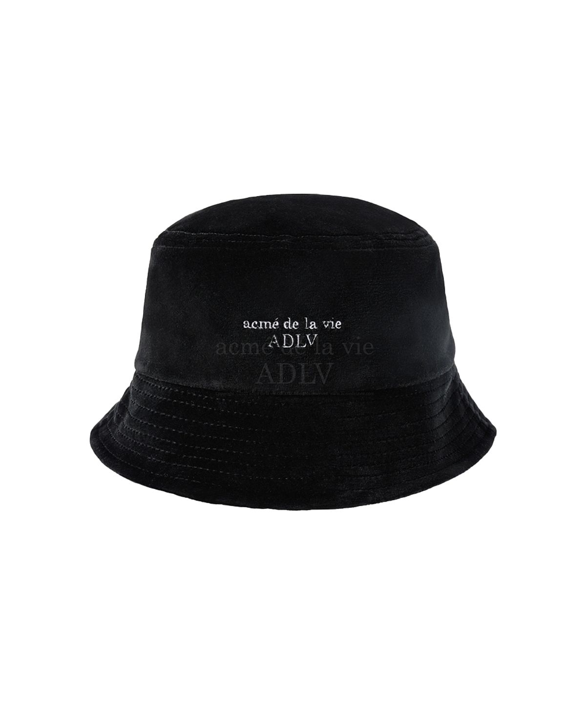 아크메드라비(ACME DE LA VIE) BASIC LOGO VELOUR BUCKET HAT (2COLOR)