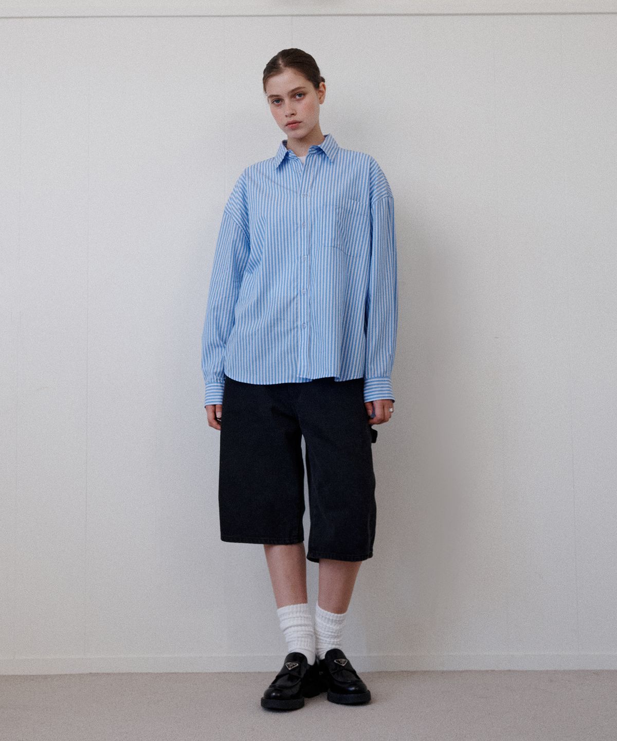 리트리버클럽(RETRIEVER CLUB) POCKET SHIRTS [STRIPE]