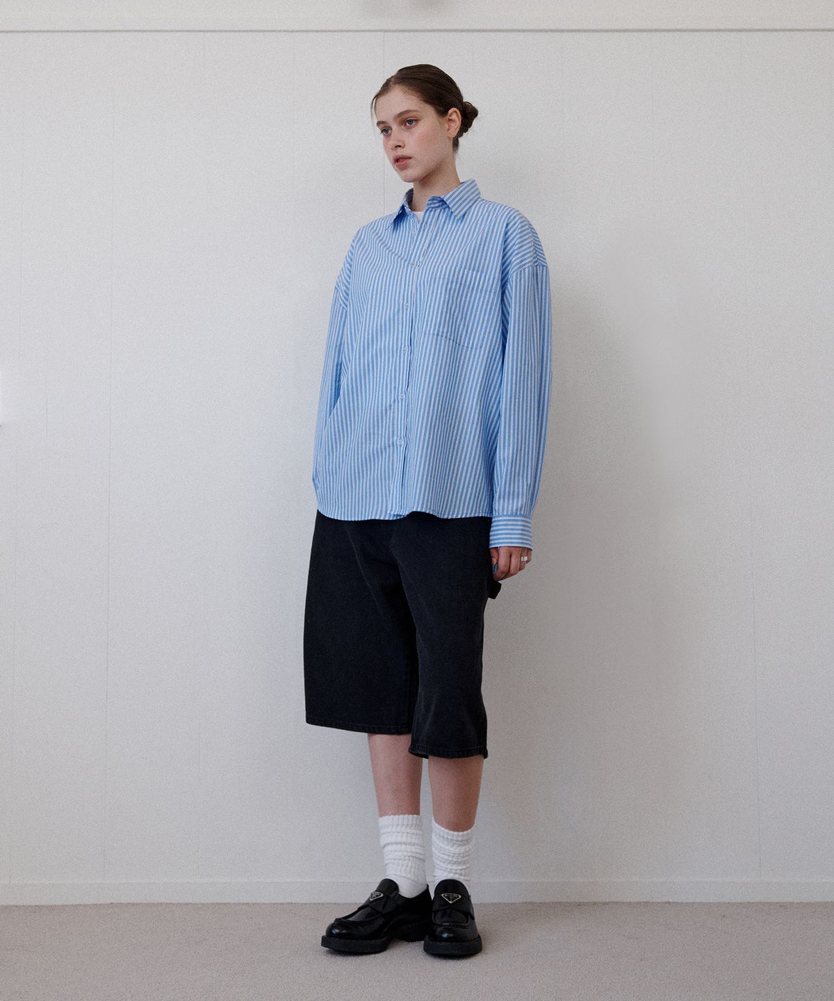 리트리버클럽(RETRIEVER CLUB) POCKET SHIRTS [STRIPE]