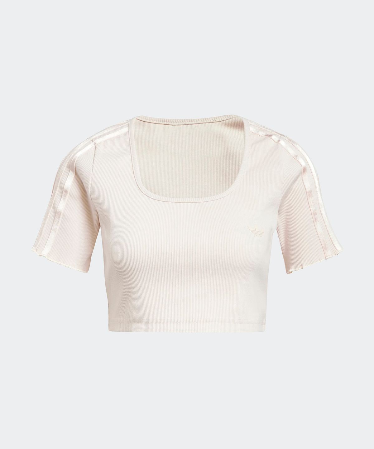 아디다스(ADIDAS) 베이비 크롭 티 - 핑크베이지 / JN3014