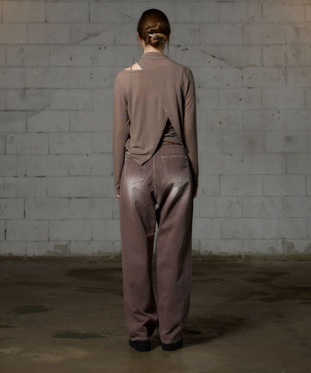 아리킴(ARIKIM) ARE WOOL LONG SLEEVE SET / MOCHA