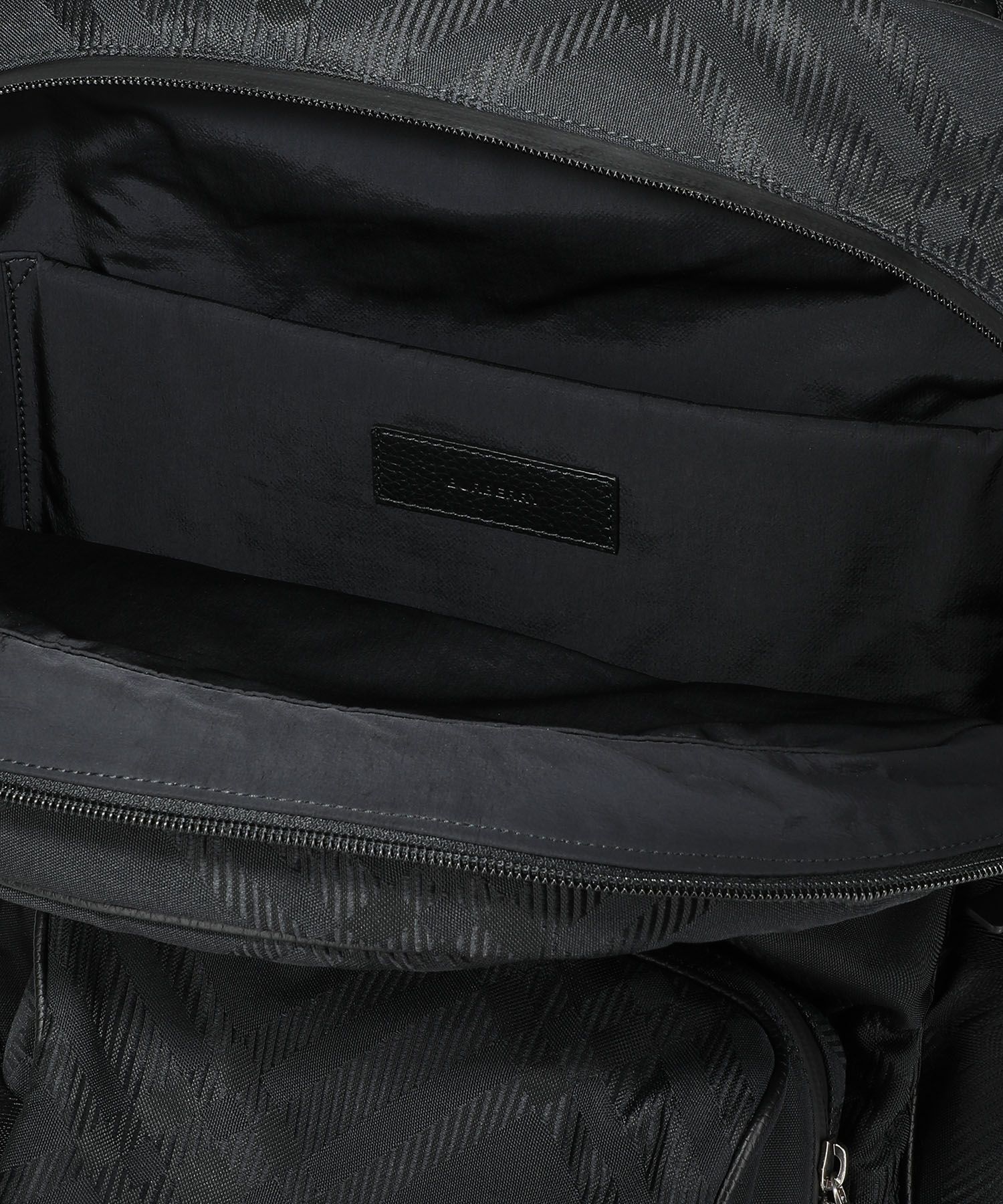 バックパック・リュック Burberry FW24 Check jacquard backpack (8080840 BLACK) 22347304_52411409_600.jpg