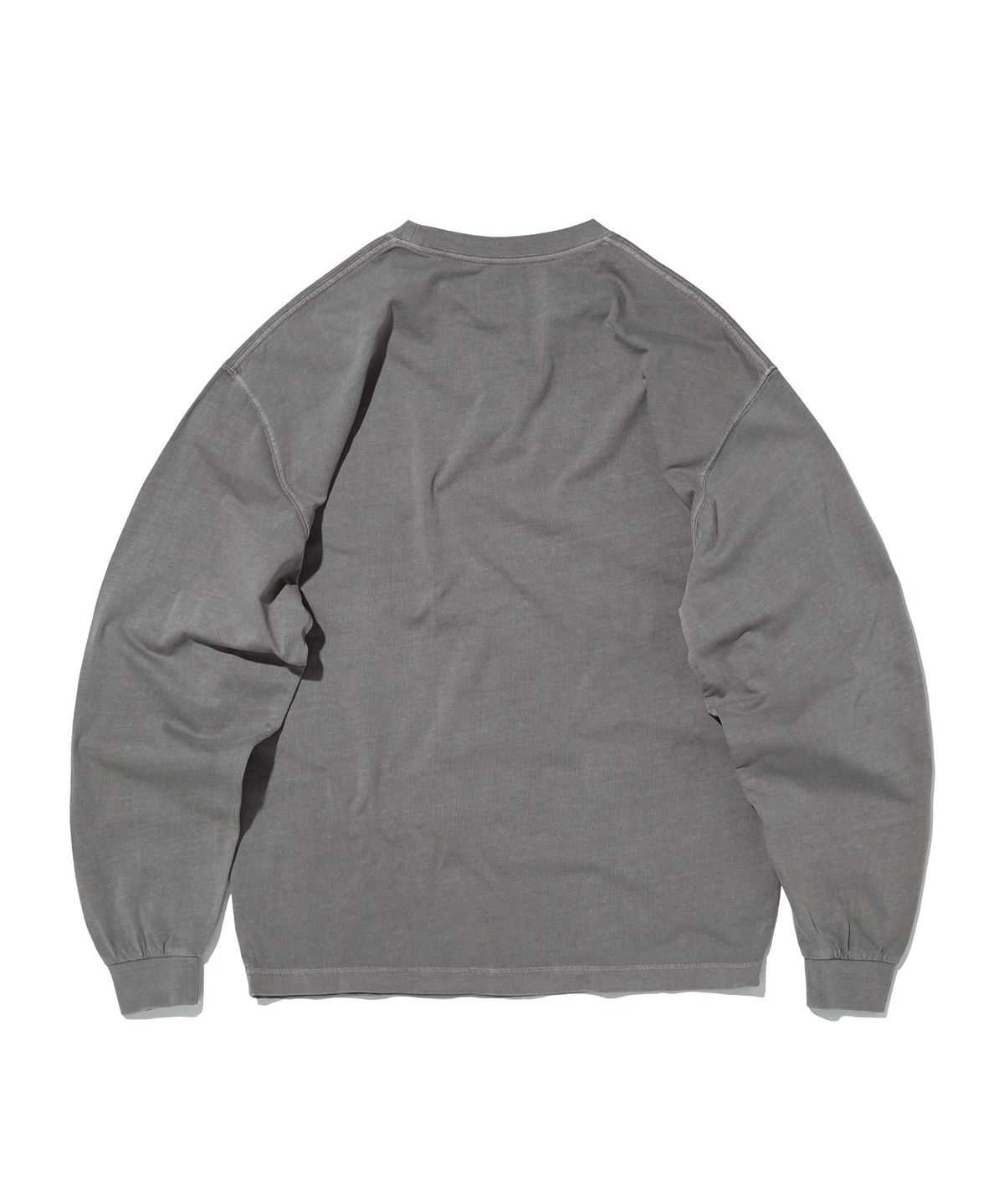 스웨이드(SUADE) WASHED LONG SLEEVE [PIGMENT  GRAY]