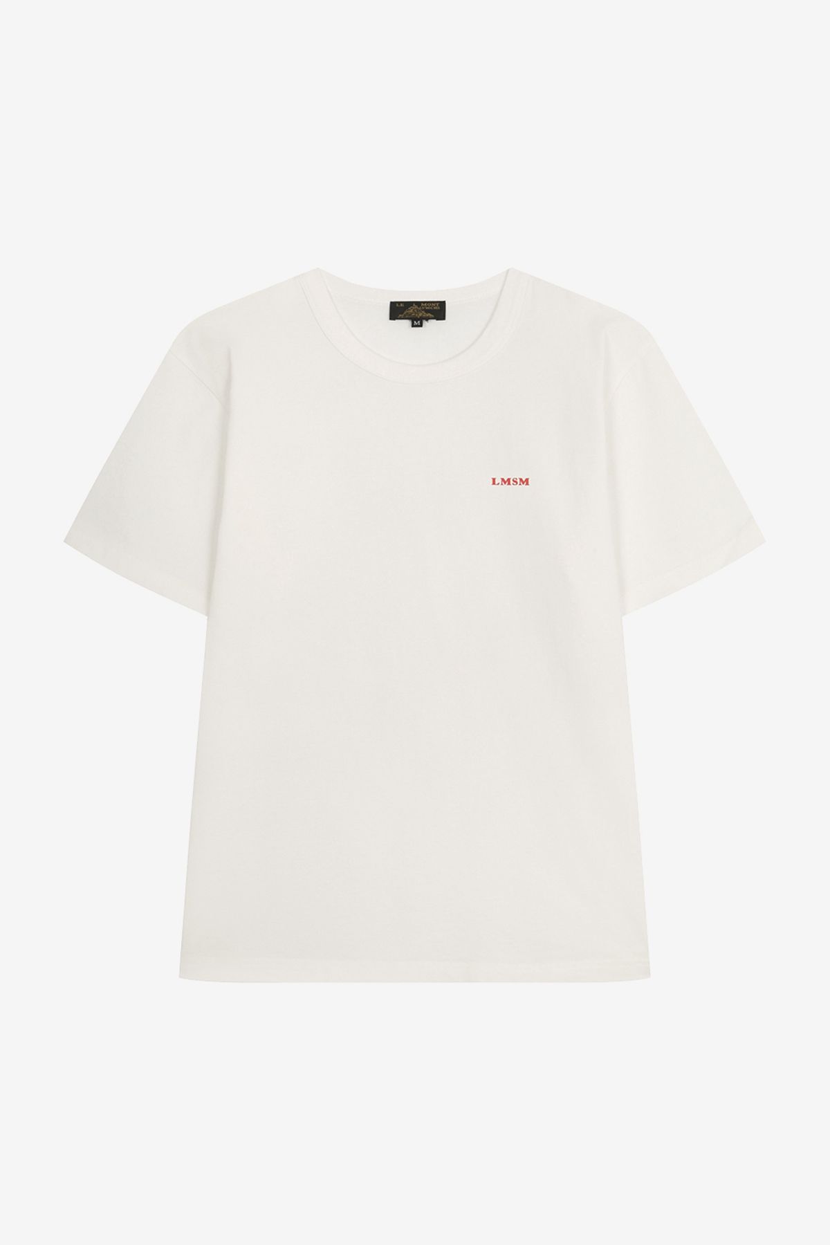 르몽생미셸(LE MONT ST MICHEL) (M)Basic Small Logo T-shirt_White