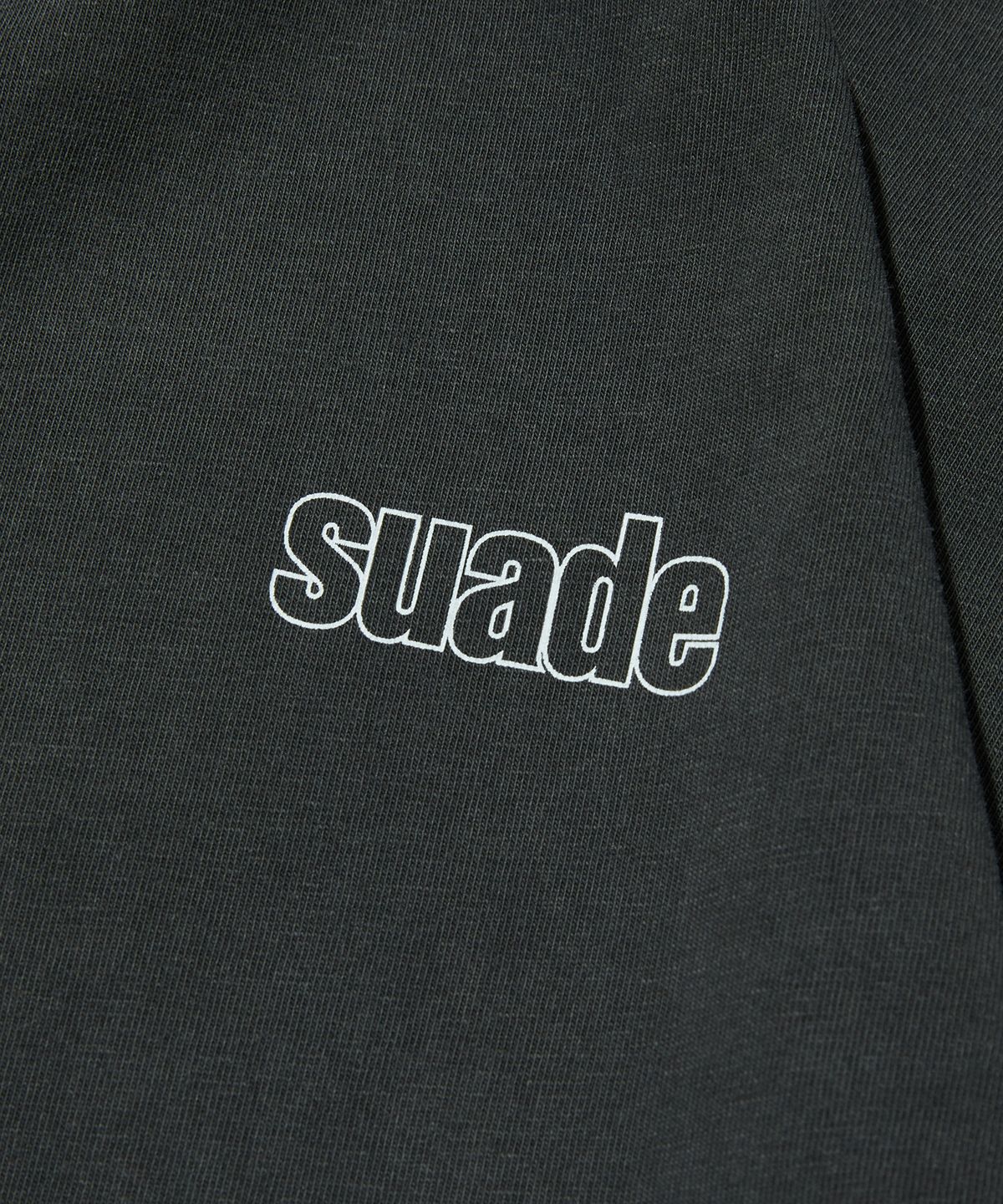 스웨이드(SUADE) WASHED LONG SLEEVE [PIGMENT BLACK]
