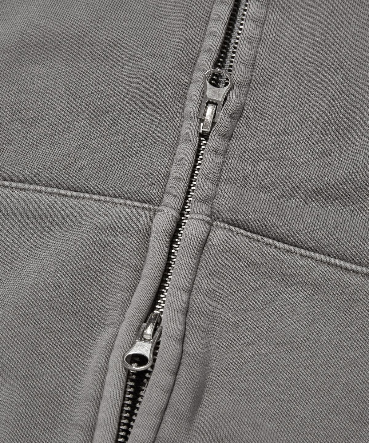 스웨이드(SUADE) WASHED HOOD ZIP UP [PIGMENT GRAY]