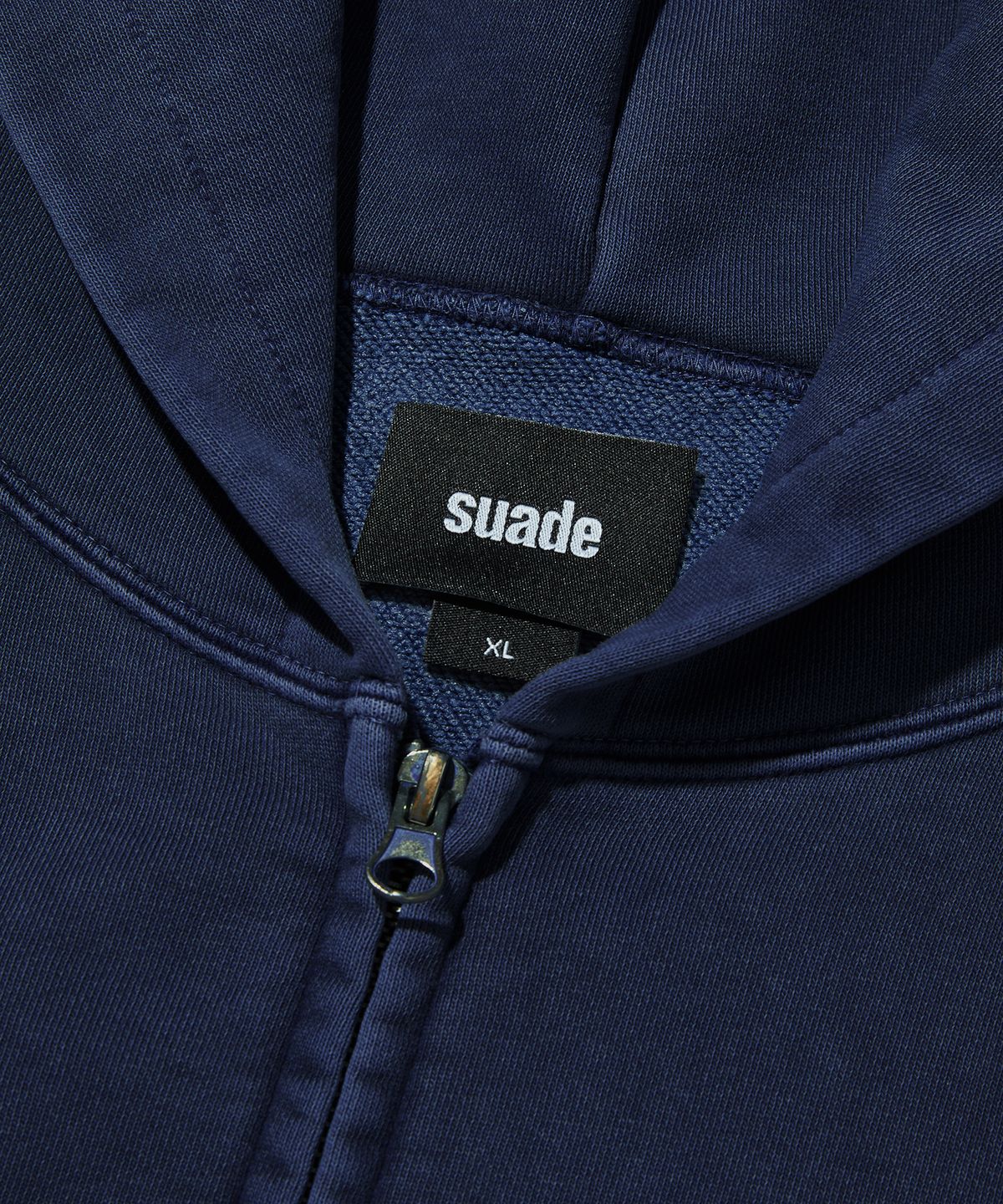 스웨이드(SUADE) WASHED HOOD ZIP UP [PIGMENT NAVY]