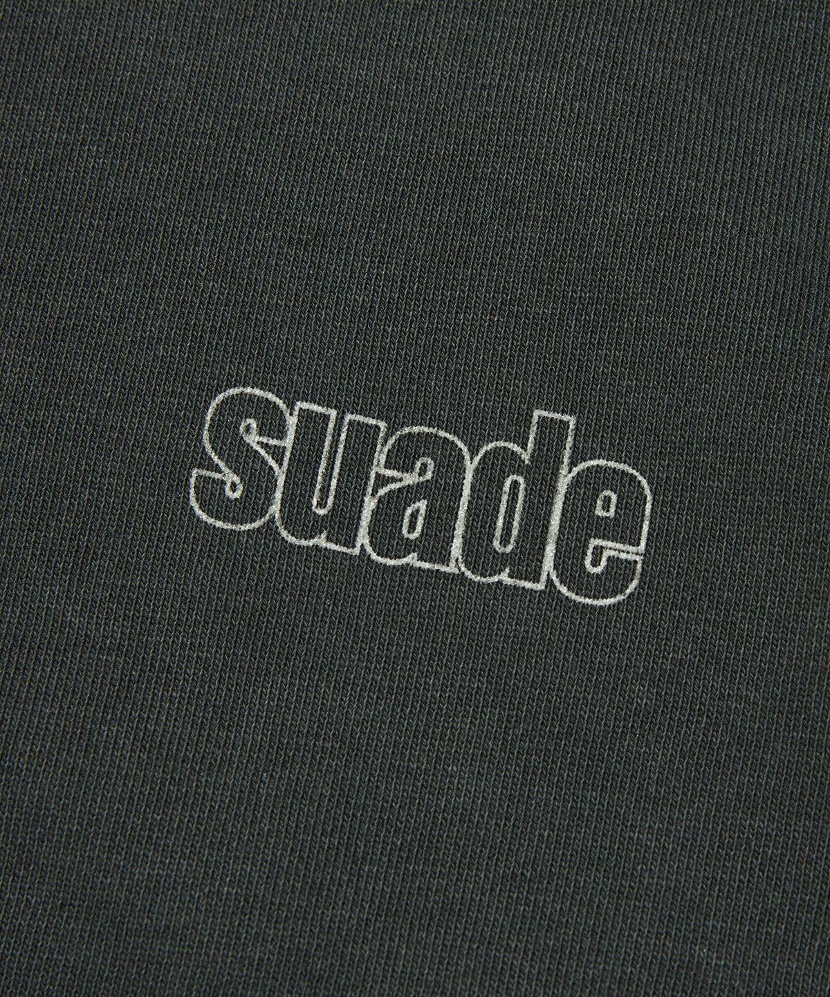 스웨이드(SUADE) WASHED HOOD ZIP UP [PIGMENT BLACK]