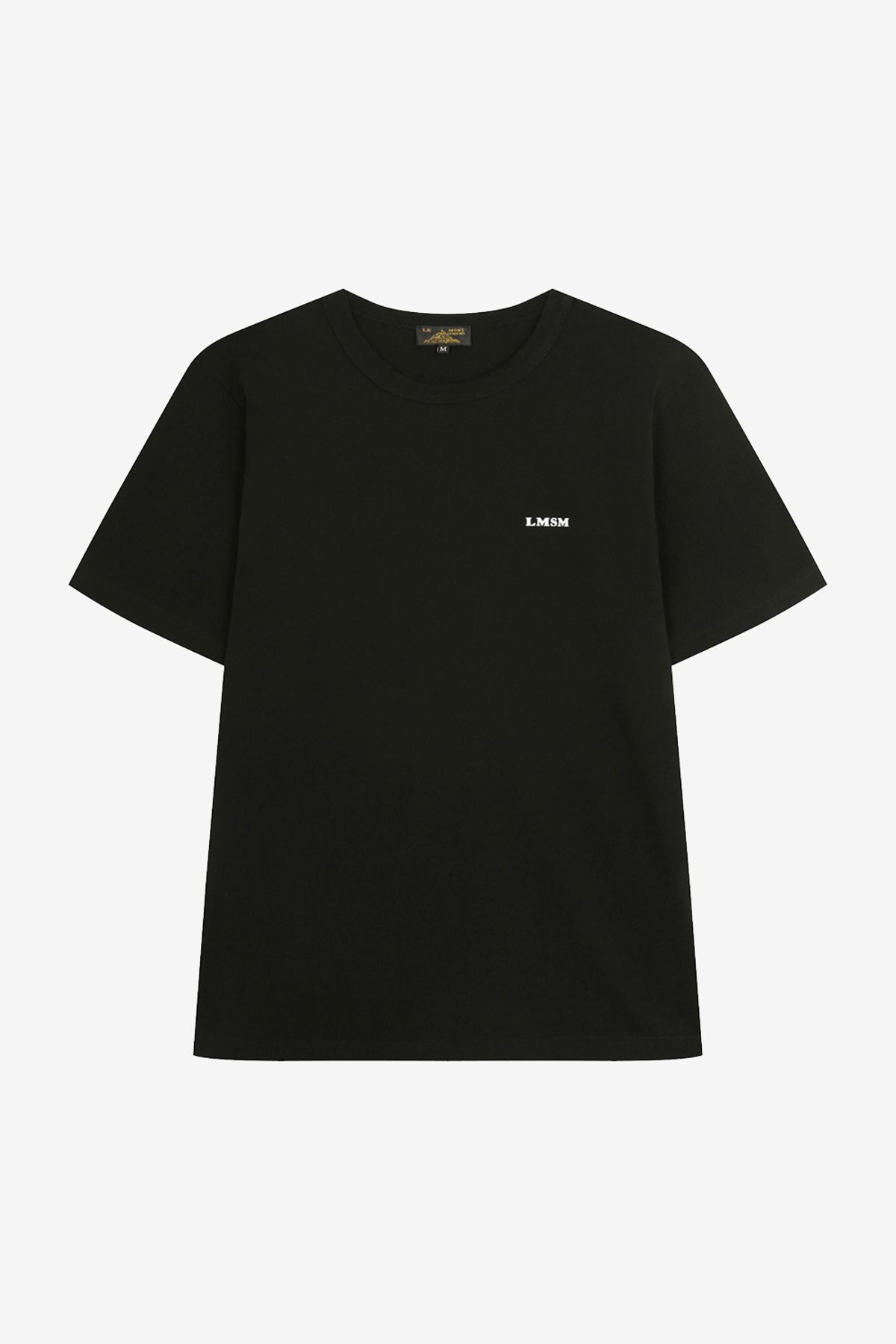 르몽생미셸(LE MONT ST MICHEL) (M)Basic Small Logo T-shirt_Black