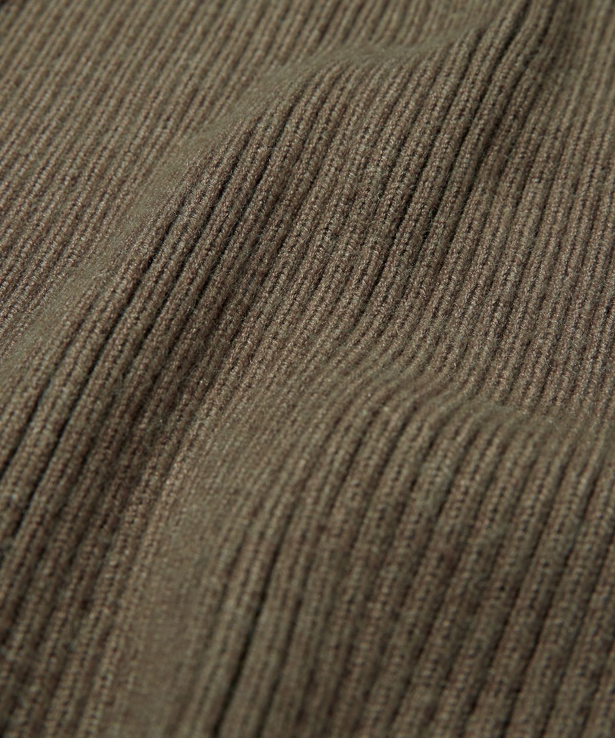 스웨이드(SUADE) FANCY CROP KNIT ZIP UP [BROWN]