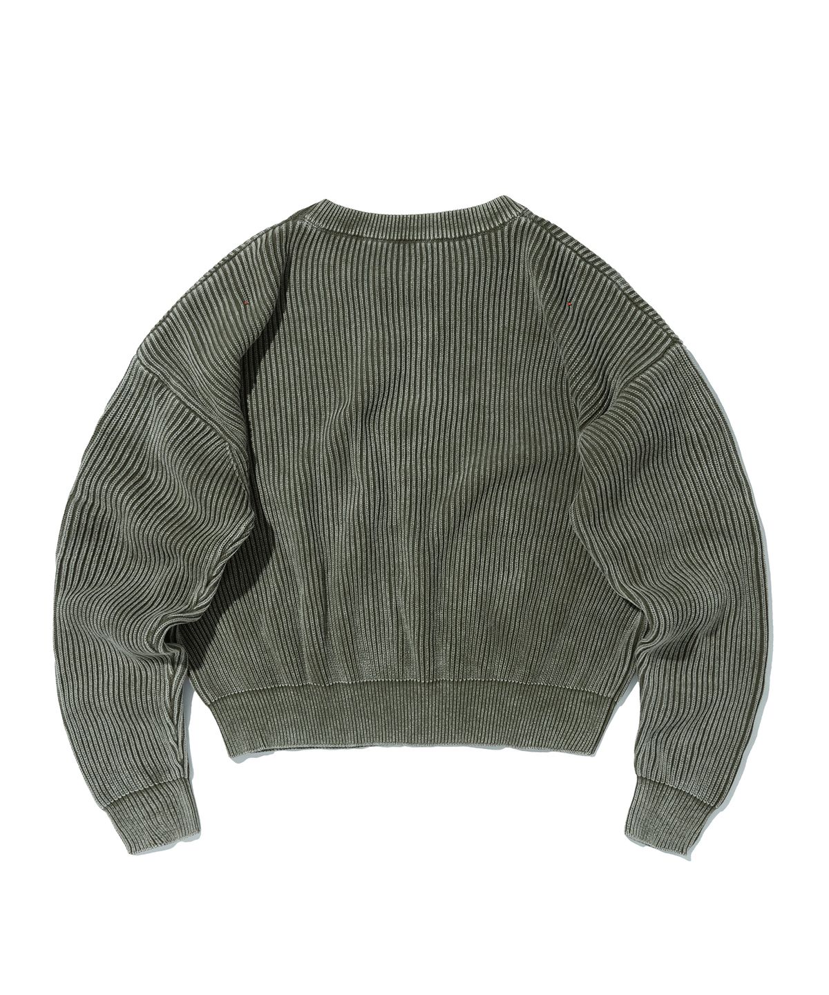 스웨이드(SUADE) WASHED KNIT [KHAKI]
