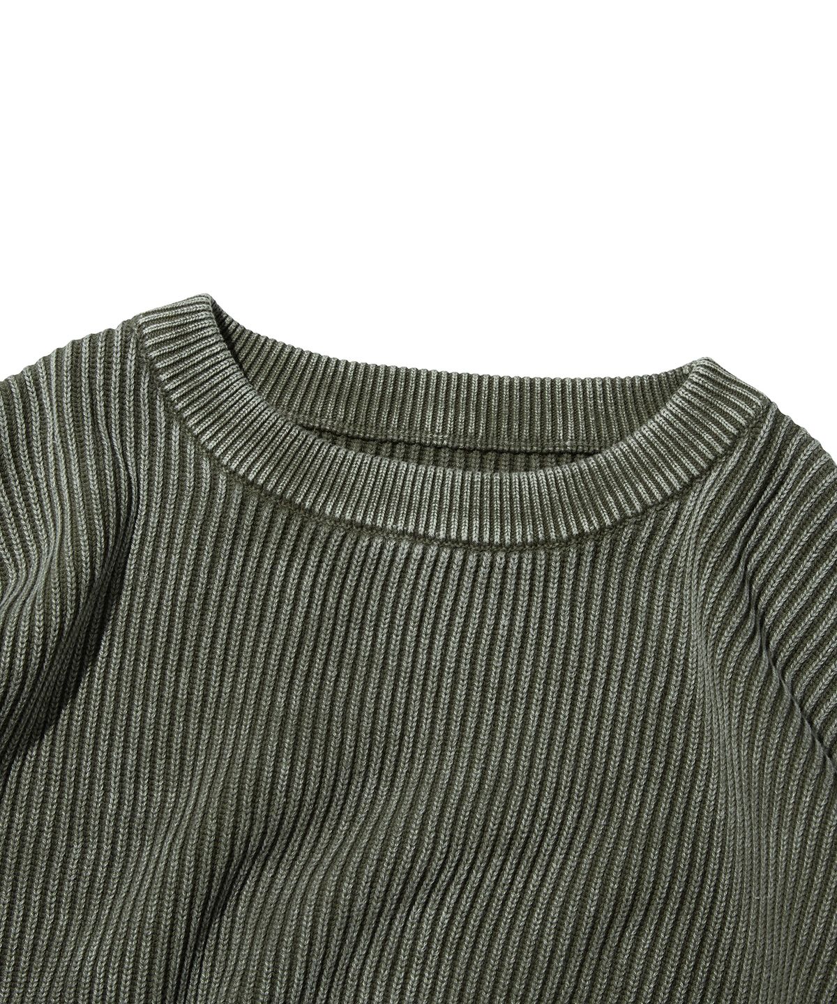 스웨이드(SUADE) WASHED KNIT [KHAKI]