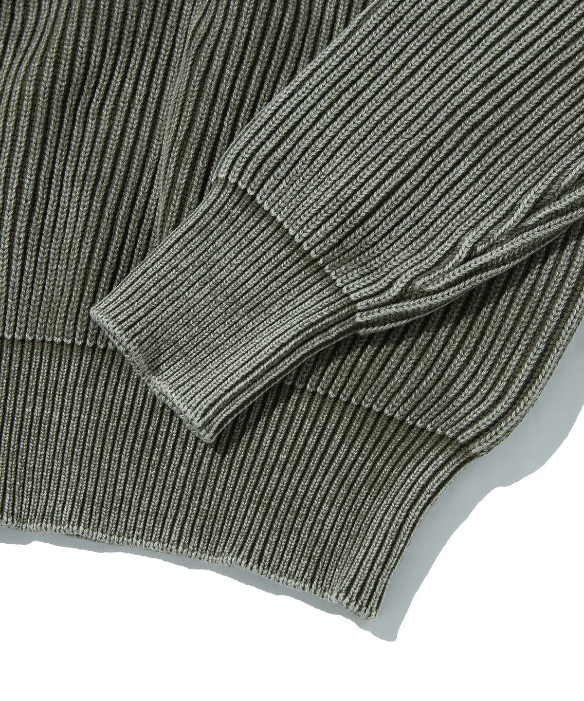 스웨이드(SUADE) WASHED KNIT [KHAKI]