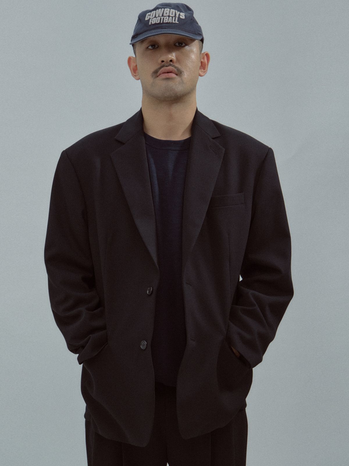 노클(NOCLE) Reed Wool Jacket Black