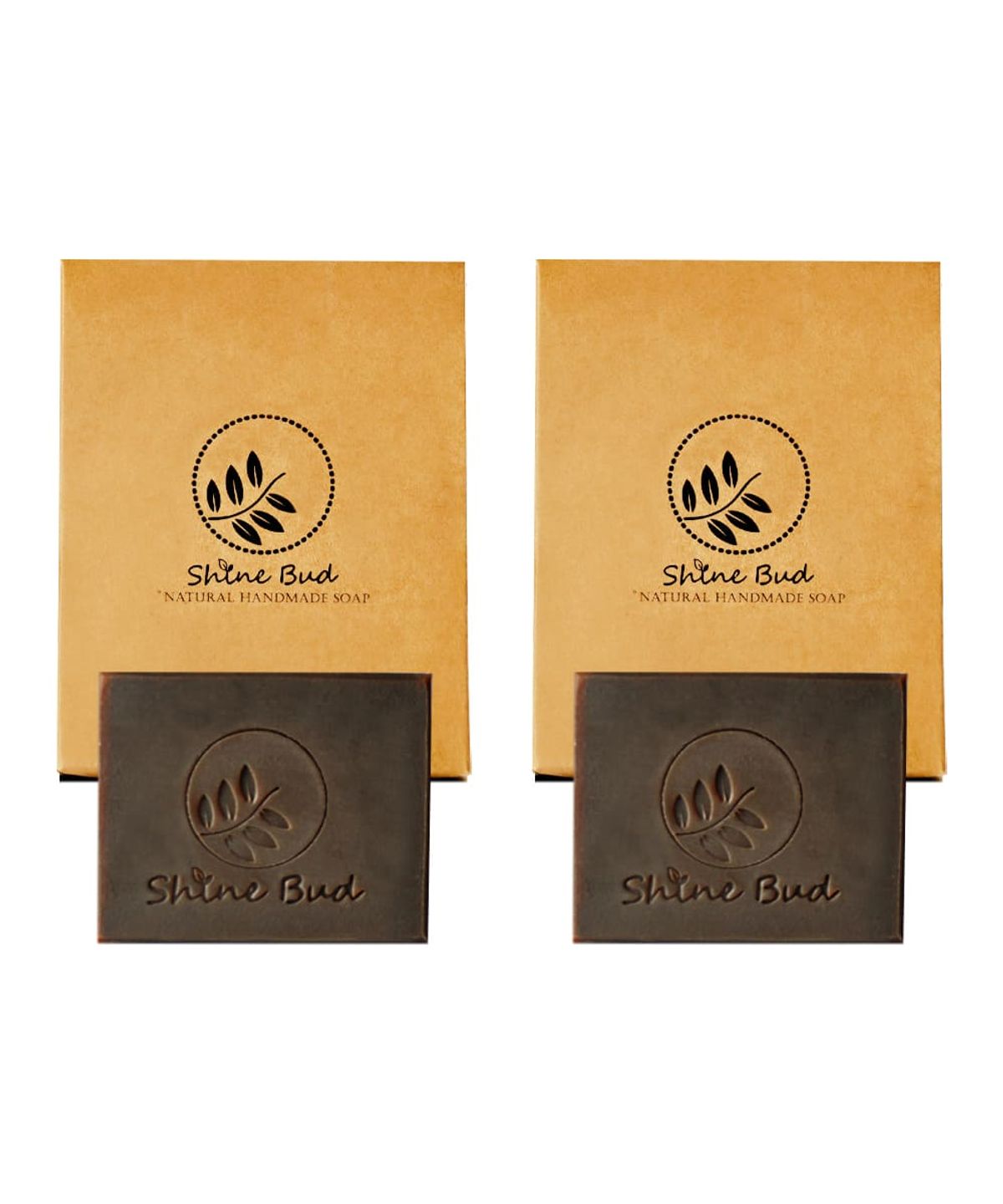 샤인버드(SHINEBUD) 소나무 모닥불 아로마 마사지 스웨덴 파인타르비누 100g x 2개