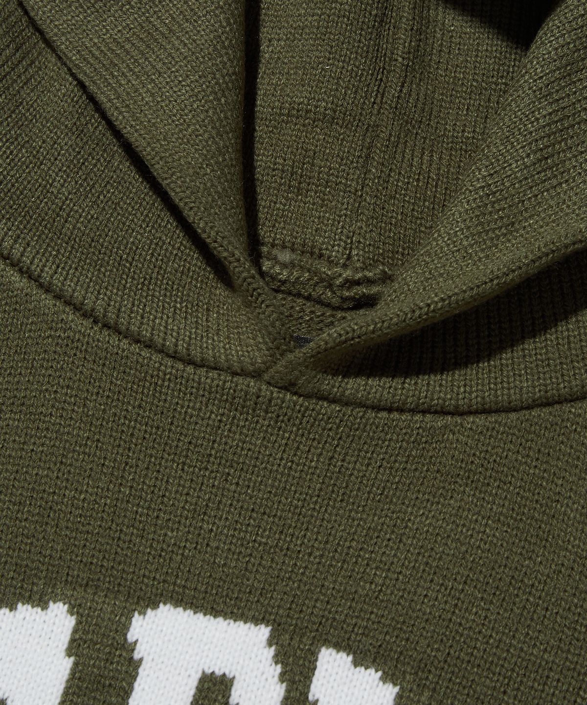 스웨이드(SUADE) SUGARLAND KNIT HOODIE [KHAKI]