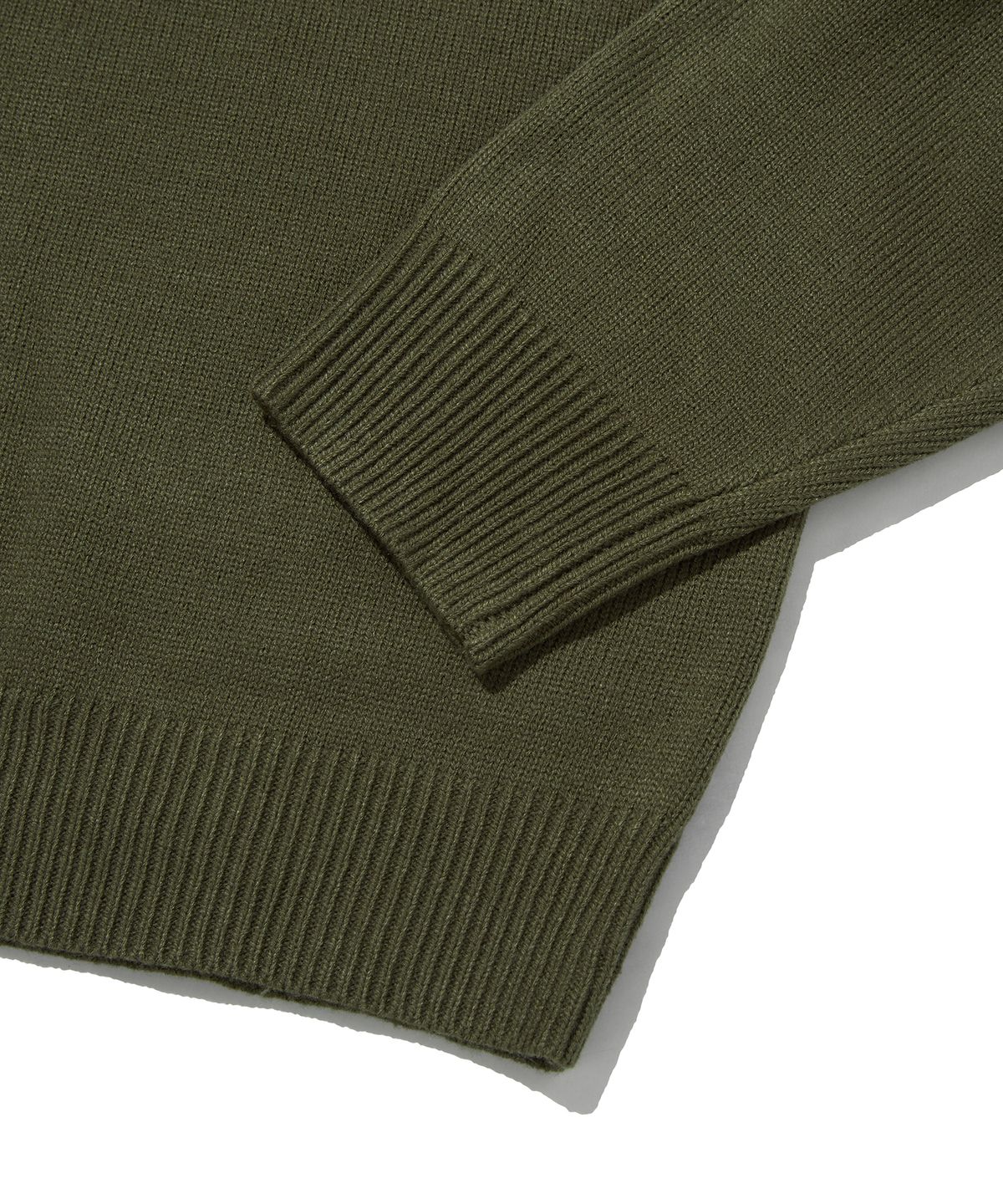 스웨이드(SUADE) SUGARLAND KNIT HOODIE [KHAKI]