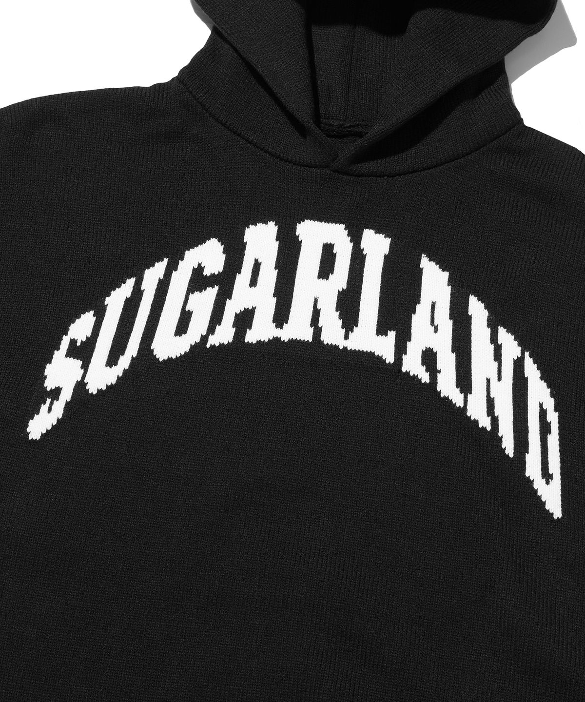 스웨이드(SUADE) SUGARLAND KNIT HOODIE [BLACK]