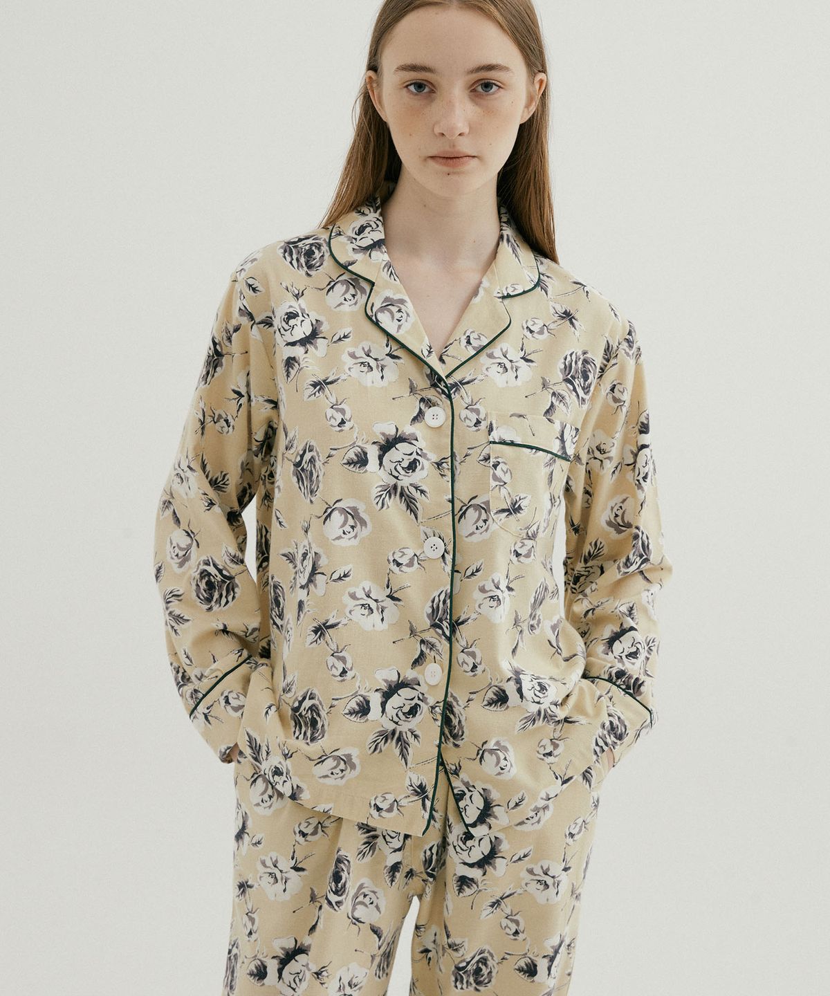 조스라운지(JO'S LOUNGE) (couple) Rose Pajama Set