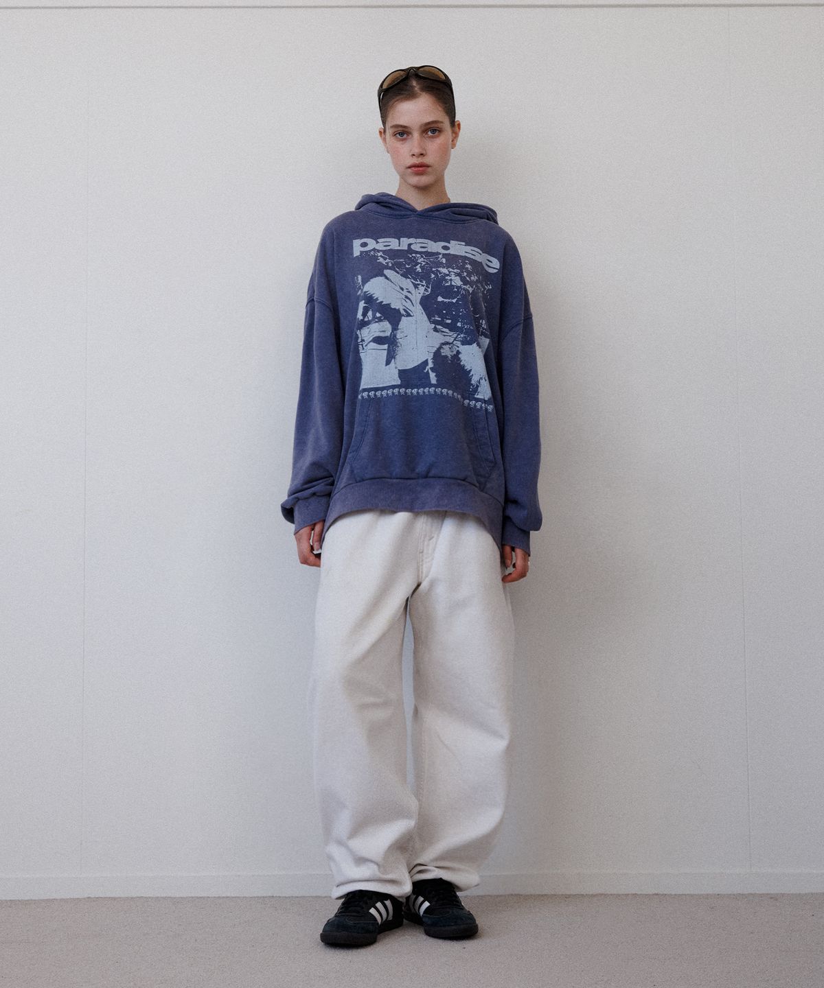 리트리버클럽(RETRIEVER CLUB) PARADISE HOODIE [DARK BLUE]