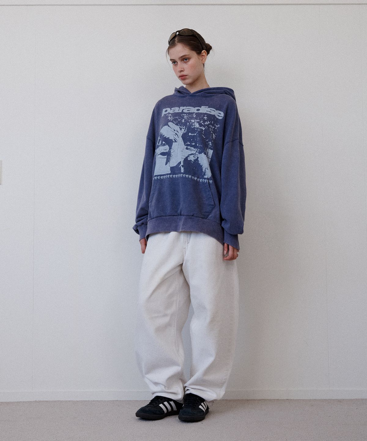리트리버클럽(RETRIEVER CLUB) PARADISE HOODIE [DARK BLUE]