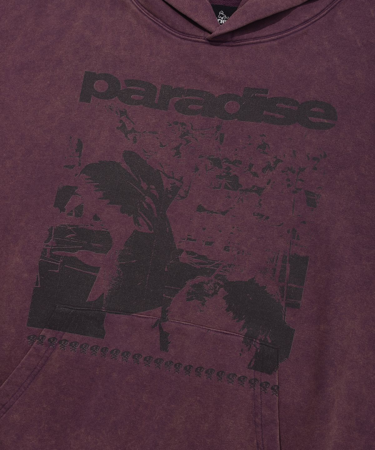 리트리버클럽(RETRIEVER CLUB) PARADISE HOODIE [DUSTY PINK]