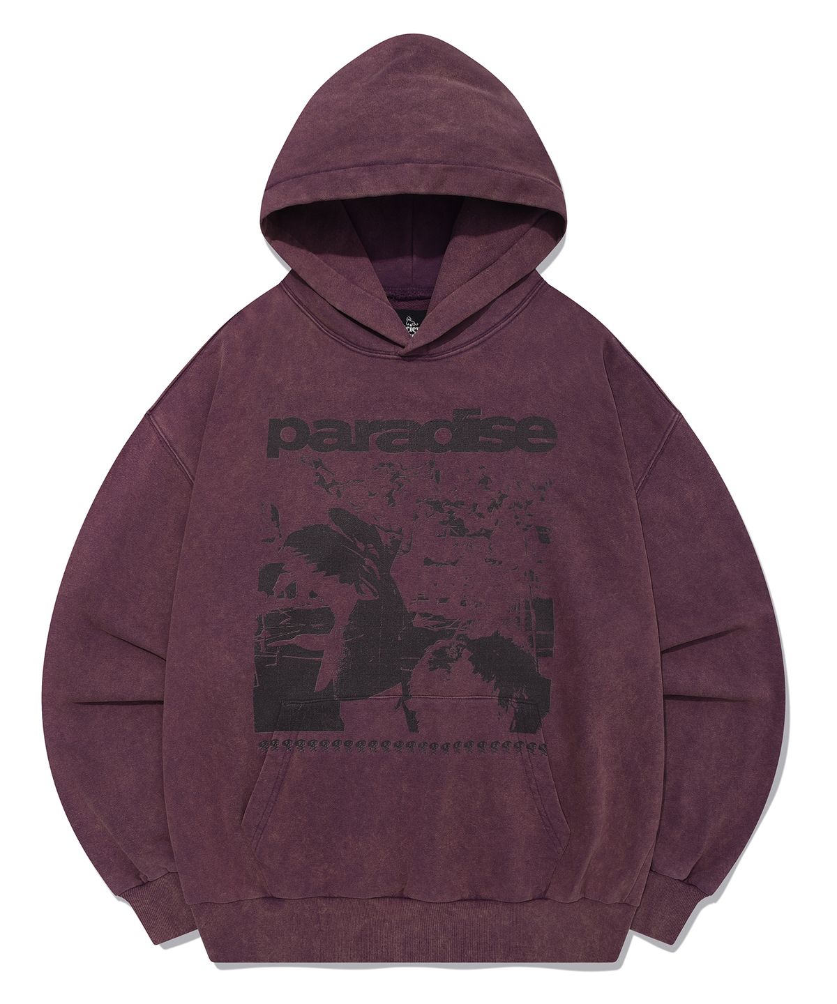 리트리버클럽(RETRIEVER CLUB) PARADISE HOODIE [DUSTY PINK]