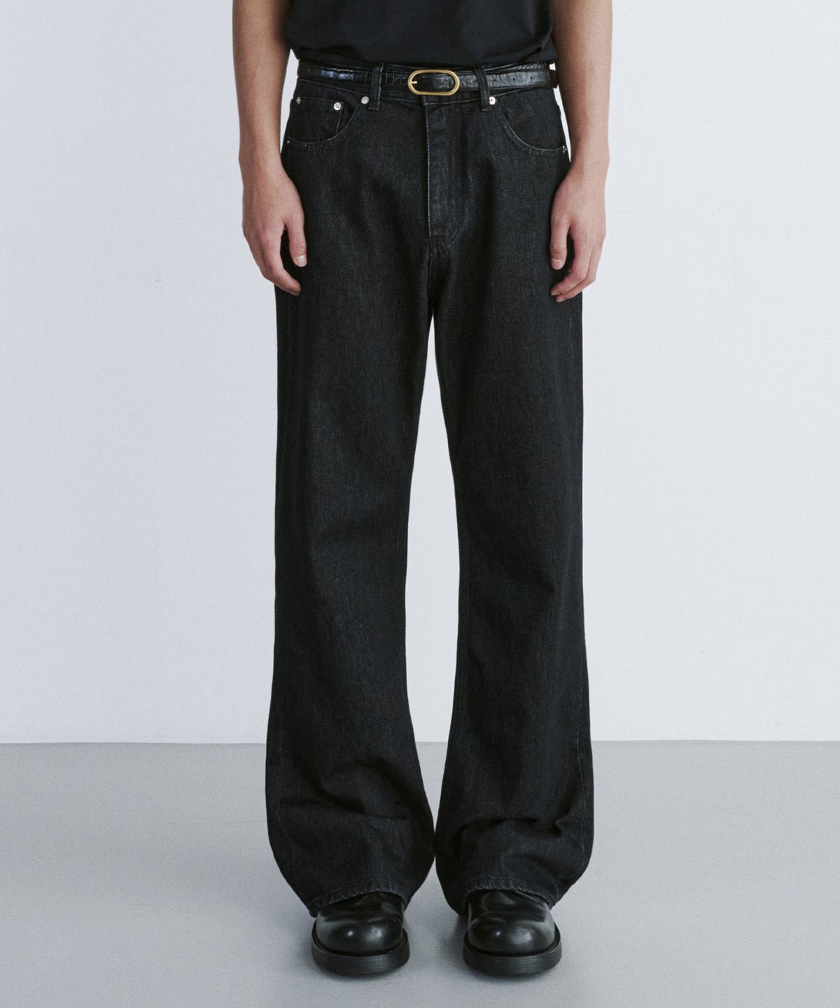 브랜디드(BRANDED) 51078 CONE ONYX JEANS [WIDE FLARE]