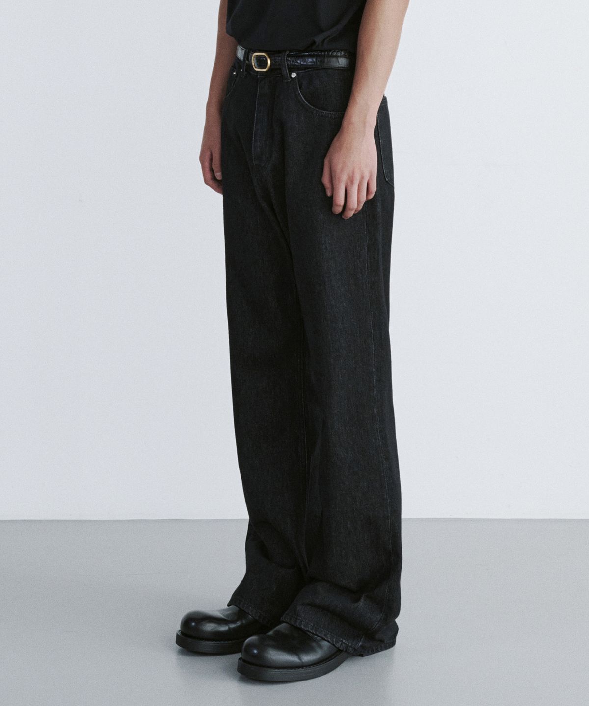 브랜디드(BRANDED) 51078 CONE ONYX JEANS [WIDE FLARE]