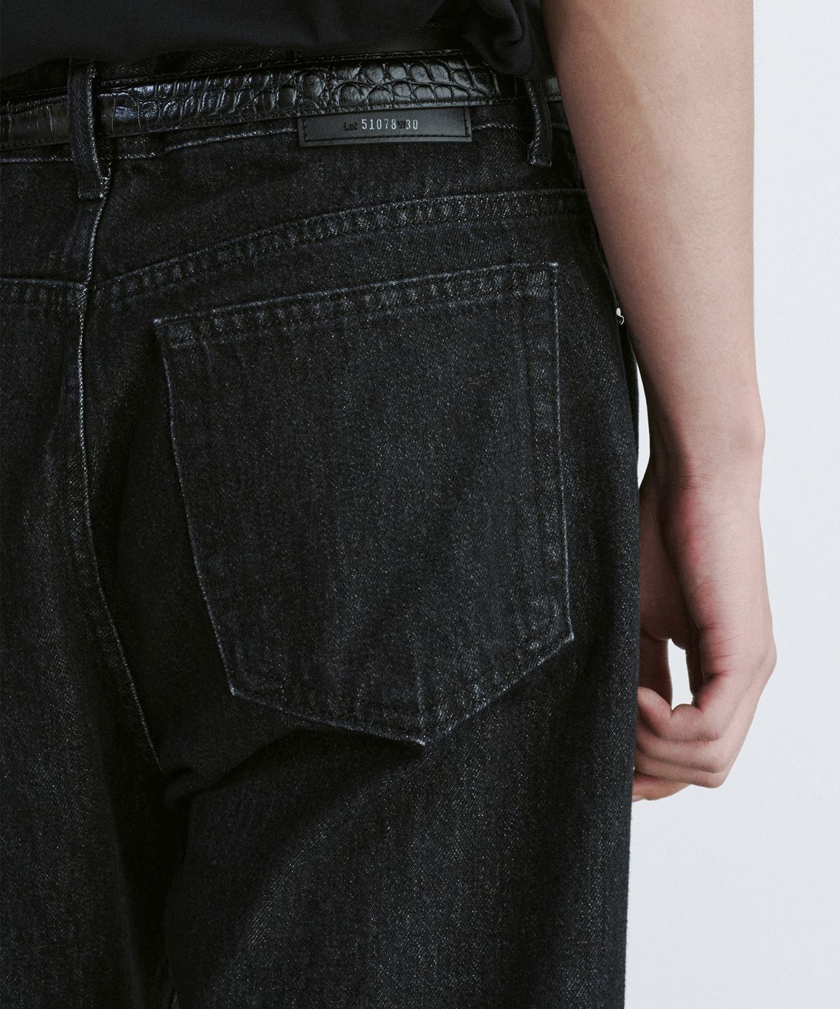브랜디드(BRANDED) 51078 CONE ONYX JEANS [WIDE FLARE]