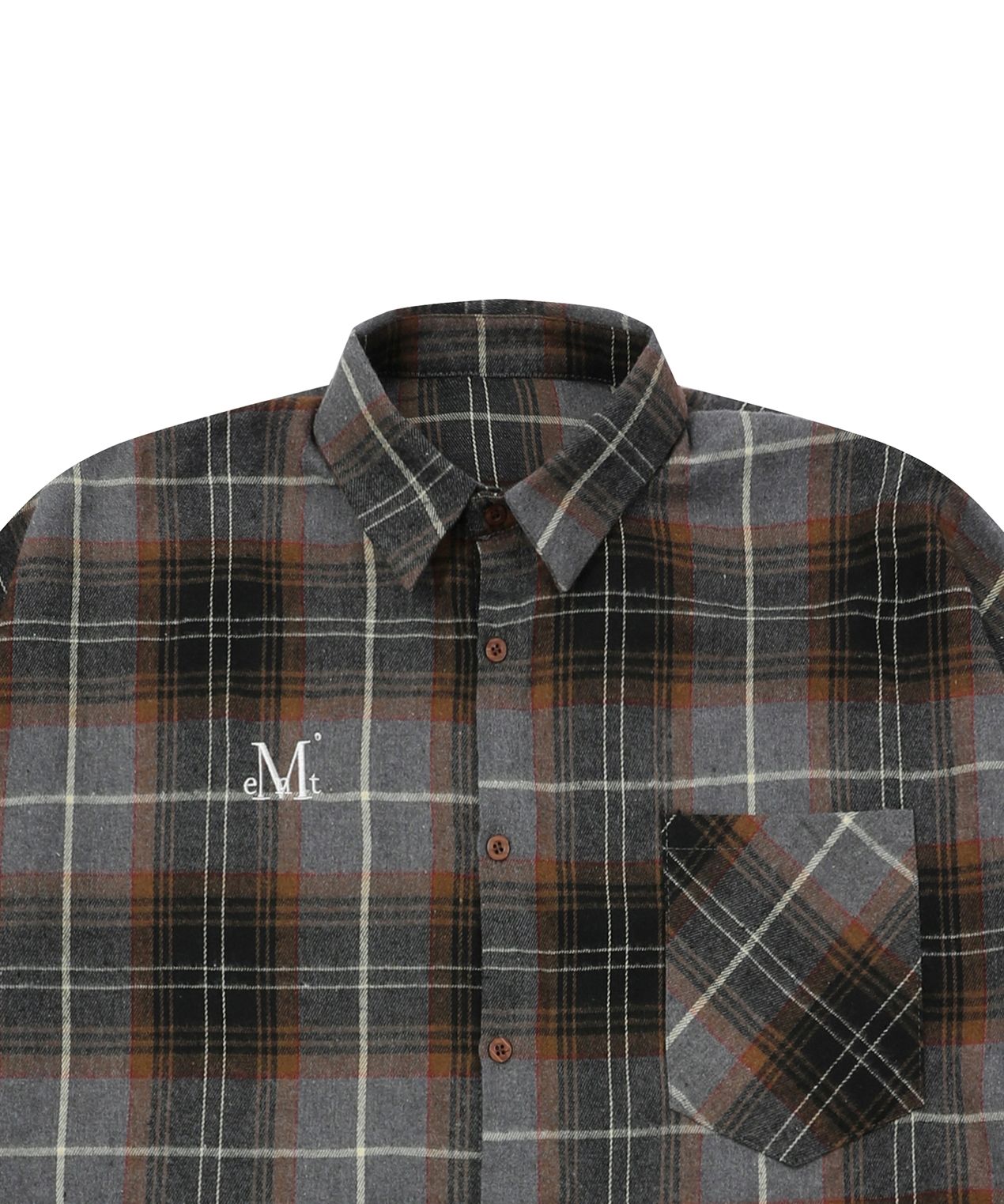 ★MUCENT★ Roaster Pocket Check Shirt Unisex P00000NI MUSINSA公式 | MUCENT Roaster Pocket Check Shirt (Unisex)