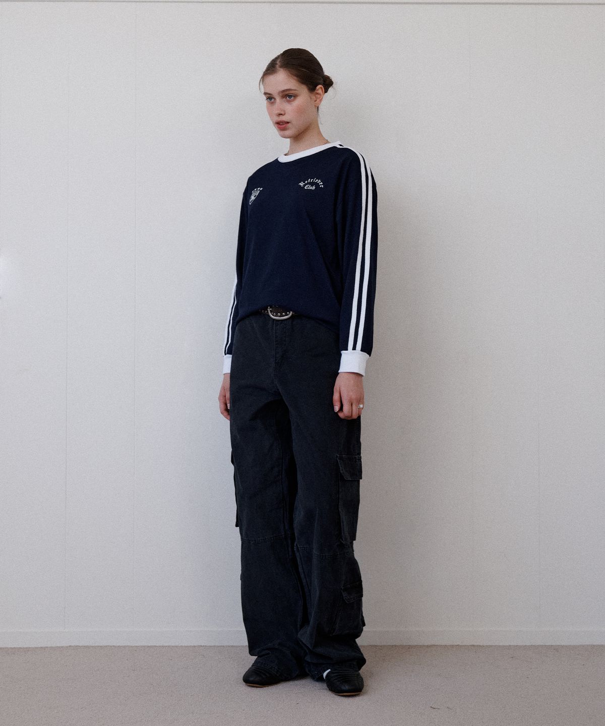 리트리버클럽(RETRIEVER CLUB) JERSEY LONG SLEEVE [NAVY]
