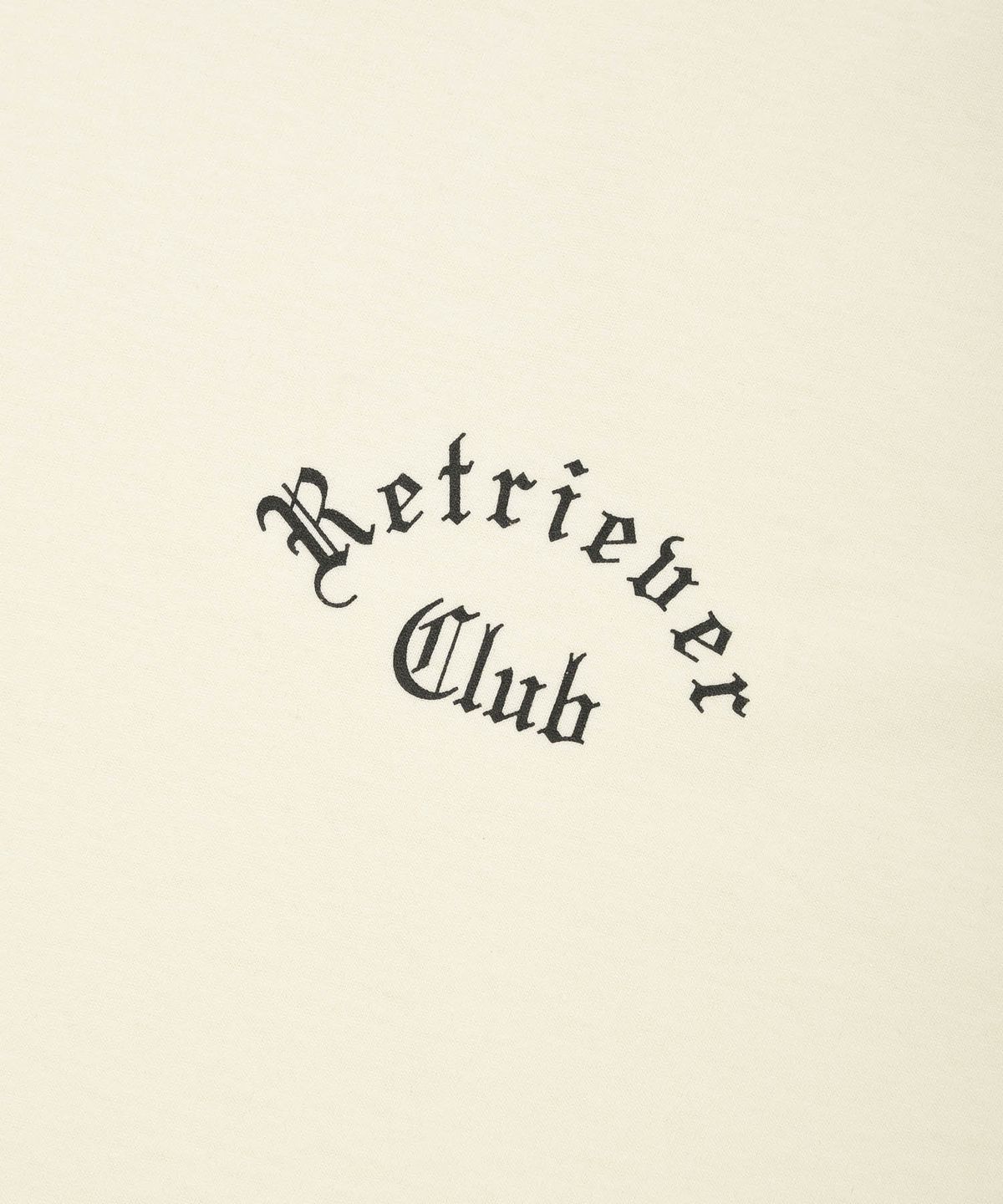 리트리버클럽(RETRIEVER CLUB) JERSEY LONG SLEEVE [IVORY]