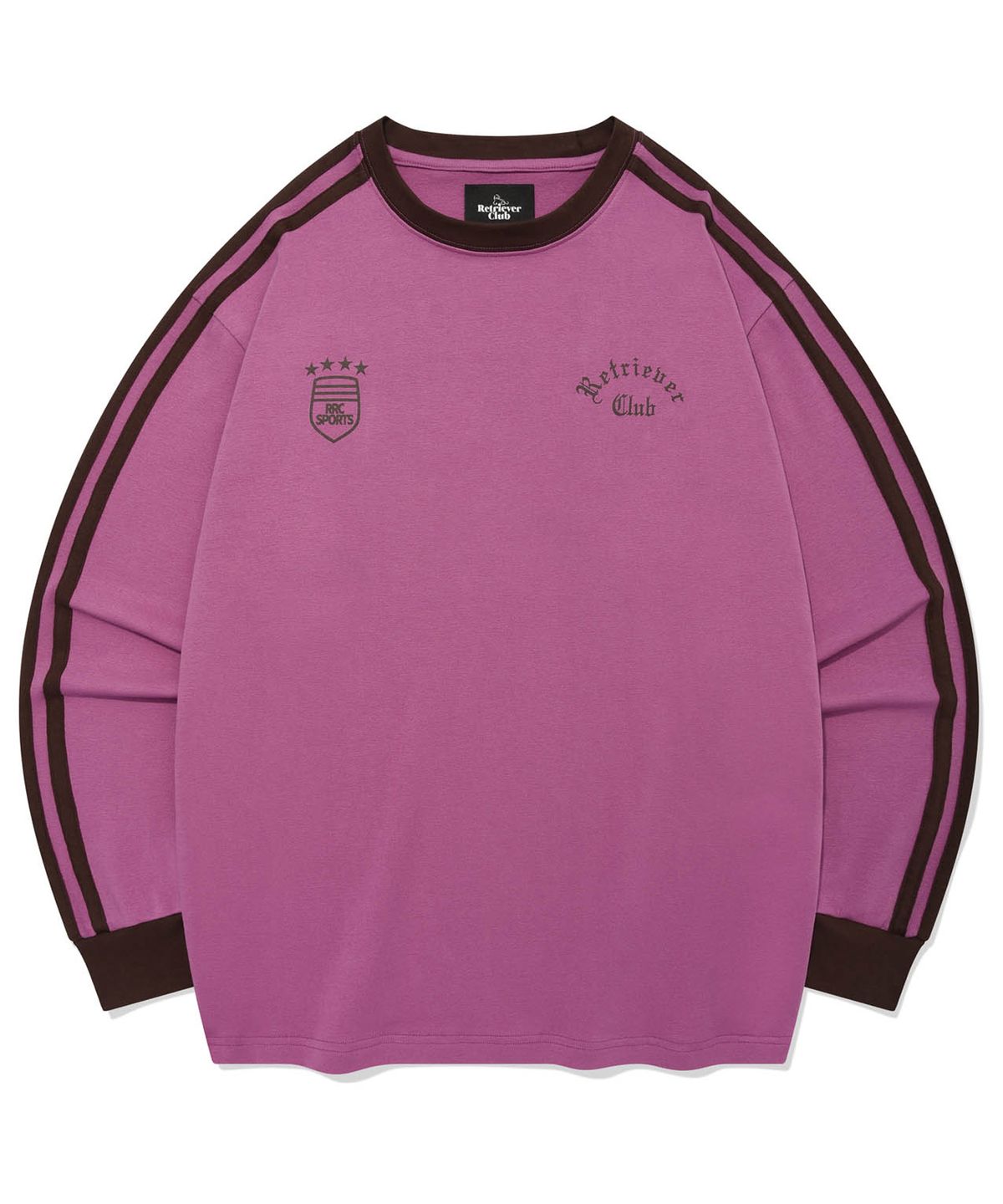 리트리버클럽(RETRIEVER CLUB) JERSEY LONG SLEEVE [DUSTY PINK]