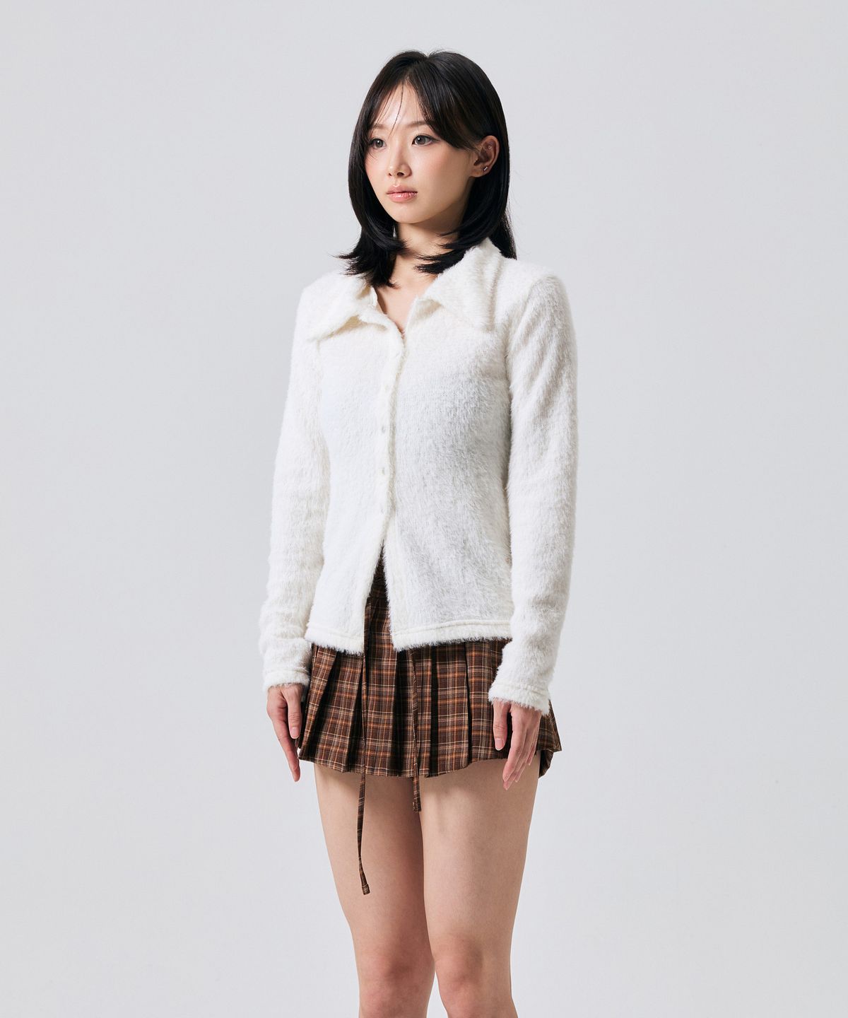 아리킴(ARIKIM) COSMO FUR CARDIGAN / WHITE