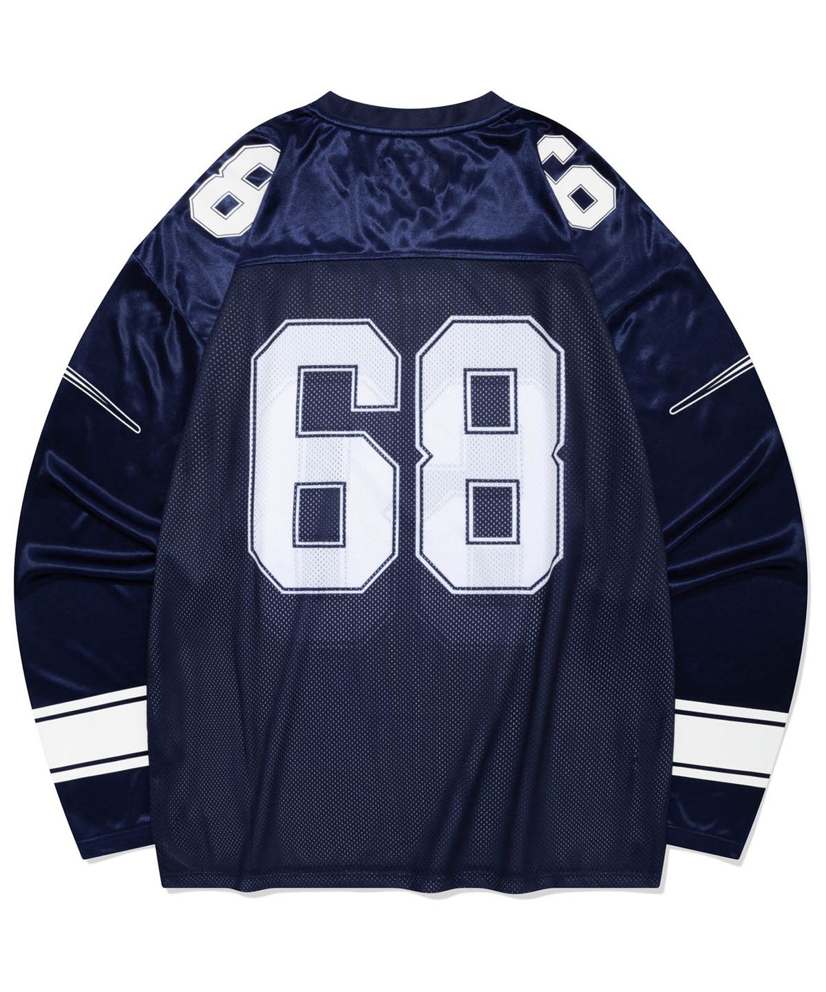 리트리버클럽(RETRIEVER CLUB) 68 LONG FOOTBALL JERSEY [NAVY]