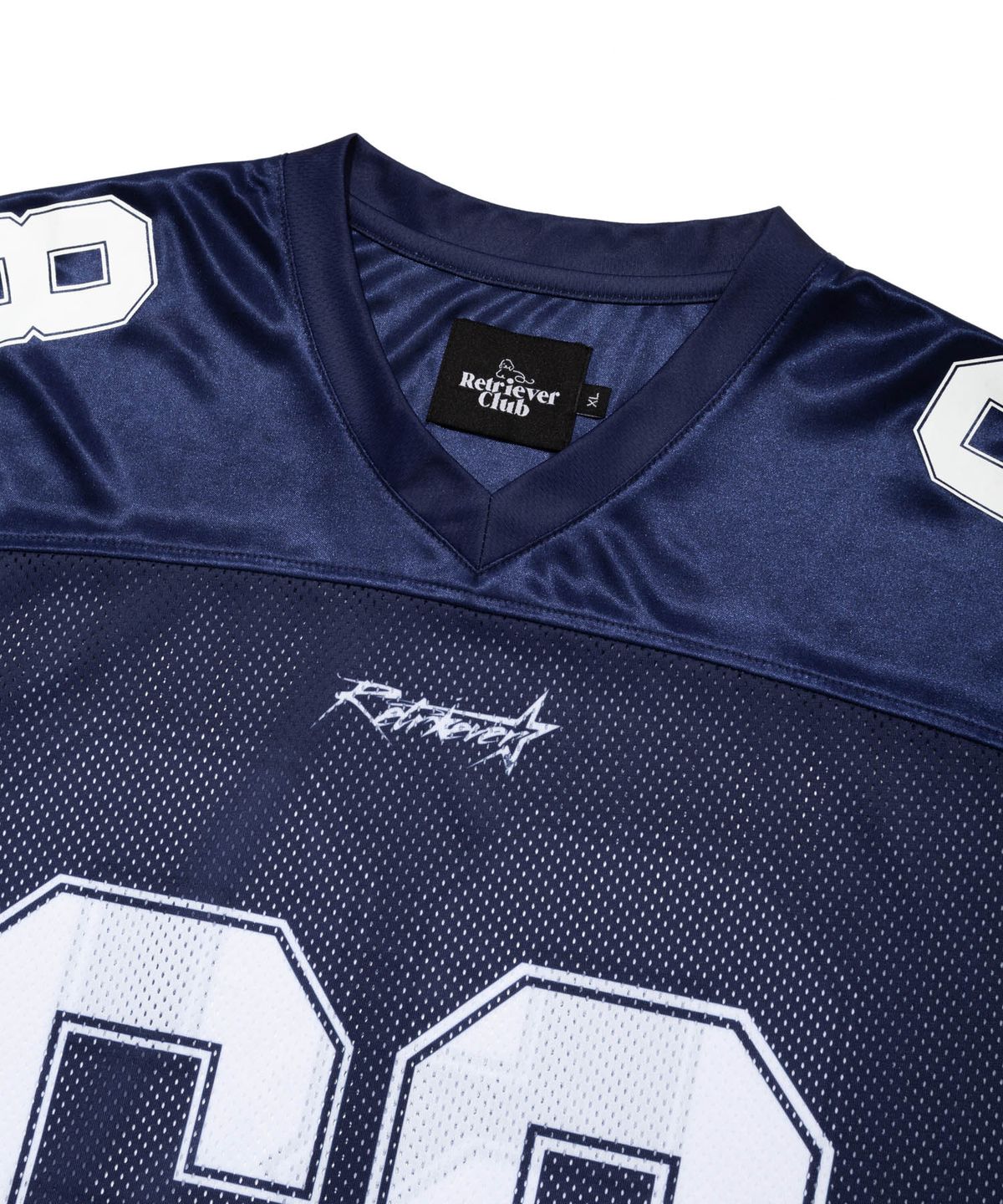 리트리버클럽(RETRIEVER CLUB) 68 LONG FOOTBALL JERSEY [NAVY]