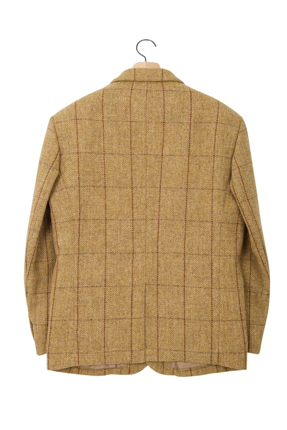 노앙(NOHANT) HARRIS TWEED 90s SINGLE BREASTED JACKET MUSTARD